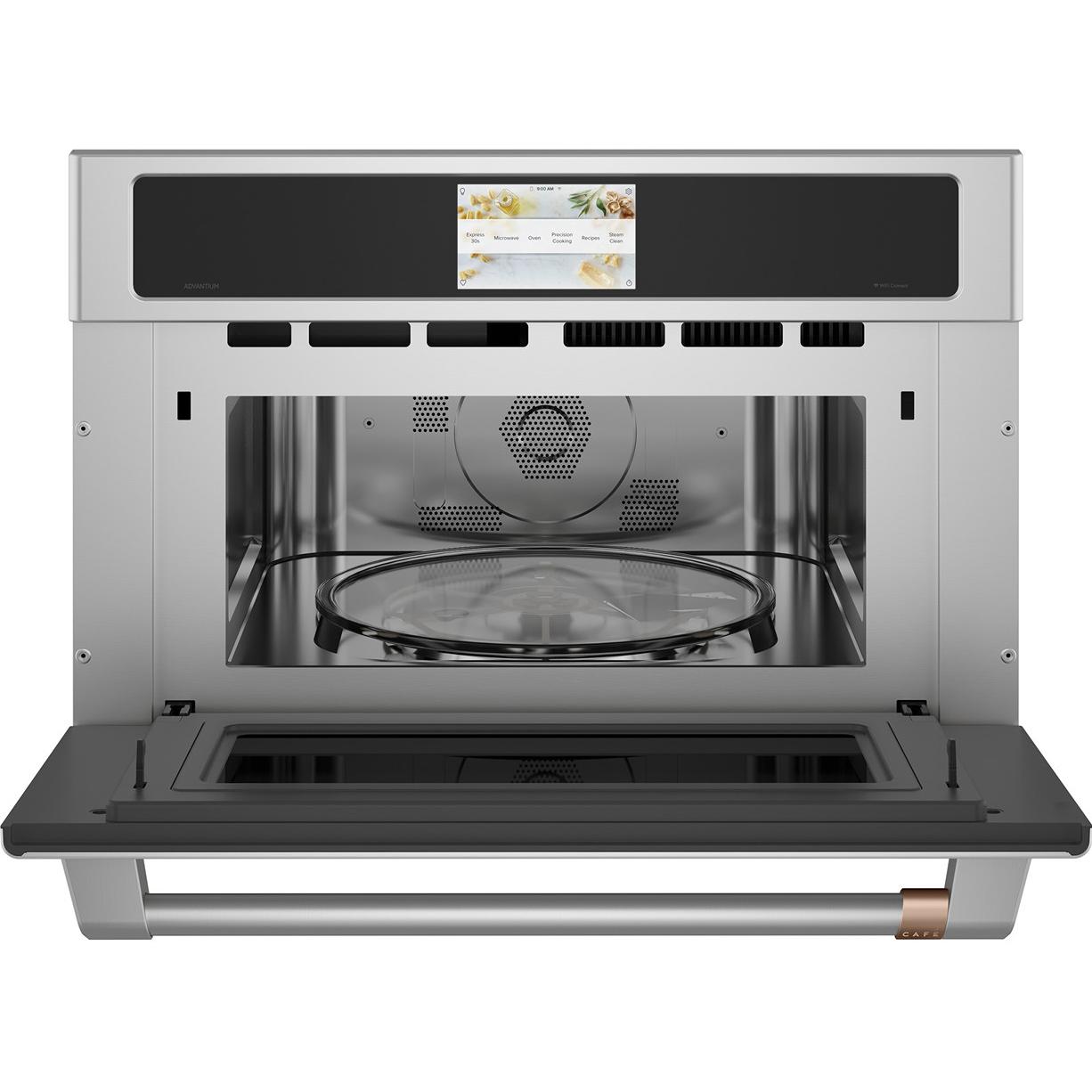 Café 30-inch, 1.7 cu.ft. Built-in Single Wall Oven with Advantium® Technology CSB923P2VS1 IMAGE 2