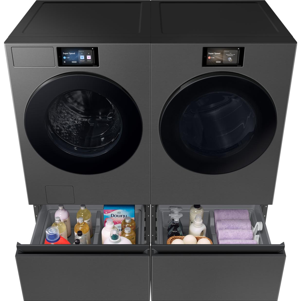 Samsung 6.1 Cu.Ft. F90 Series Bespoke AI Front Load Washer with AI Fabric Sensing WF90F53ADSA5 IMAGE 14