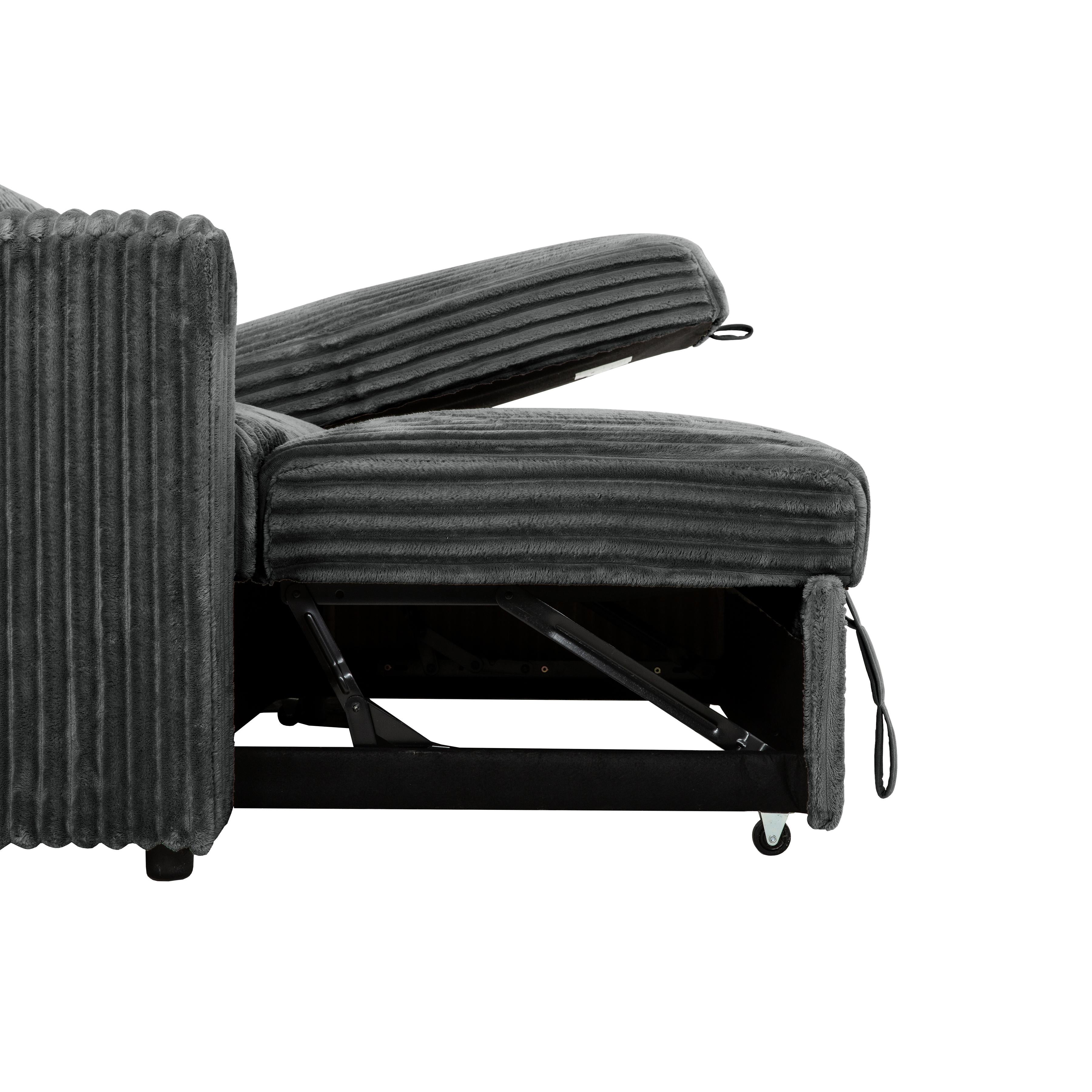 Primo International Arabella Sofabed - Opulence Dark Grey IMAGE 15