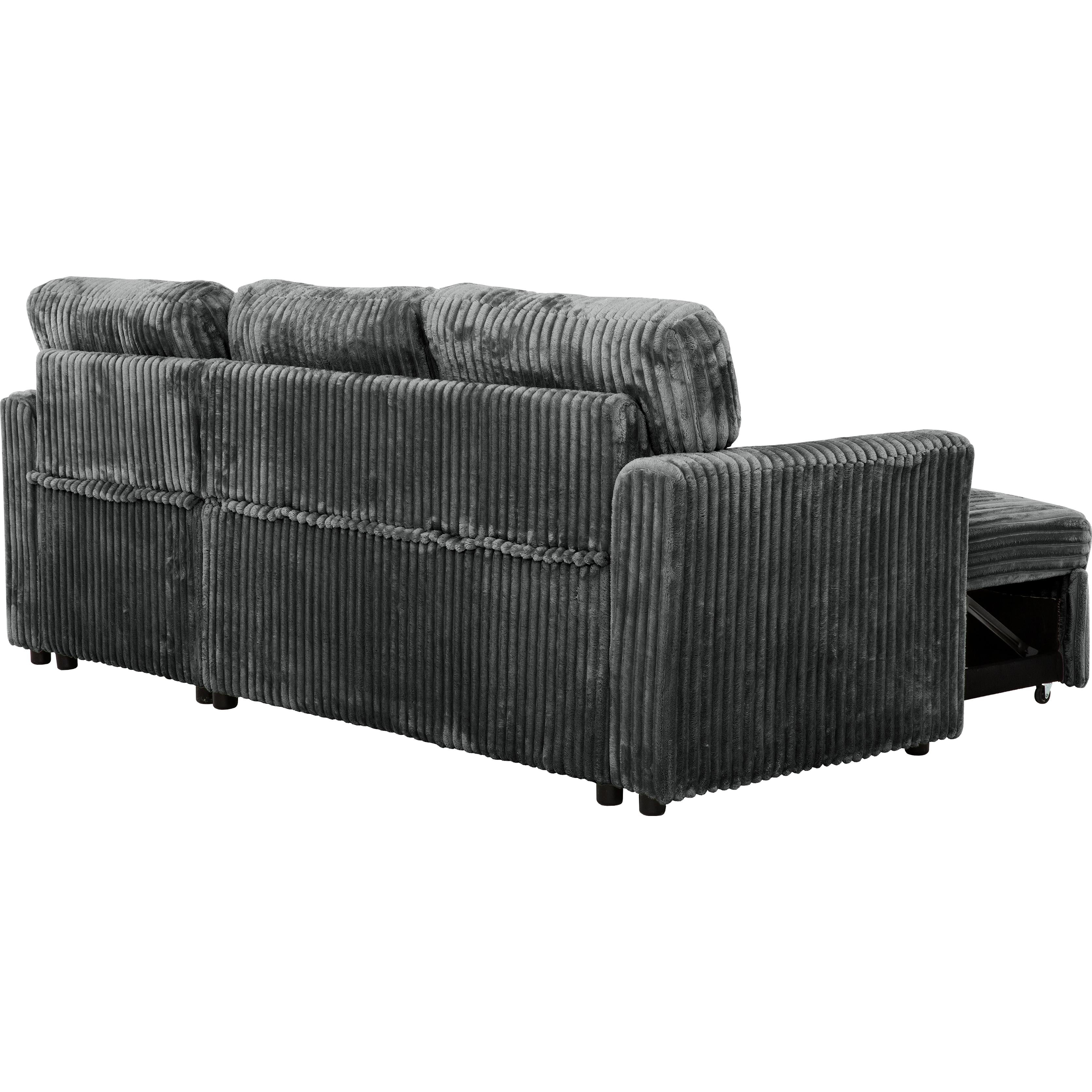 Primo International Arabella Sofabed - Opulence Dark Grey IMAGE 3