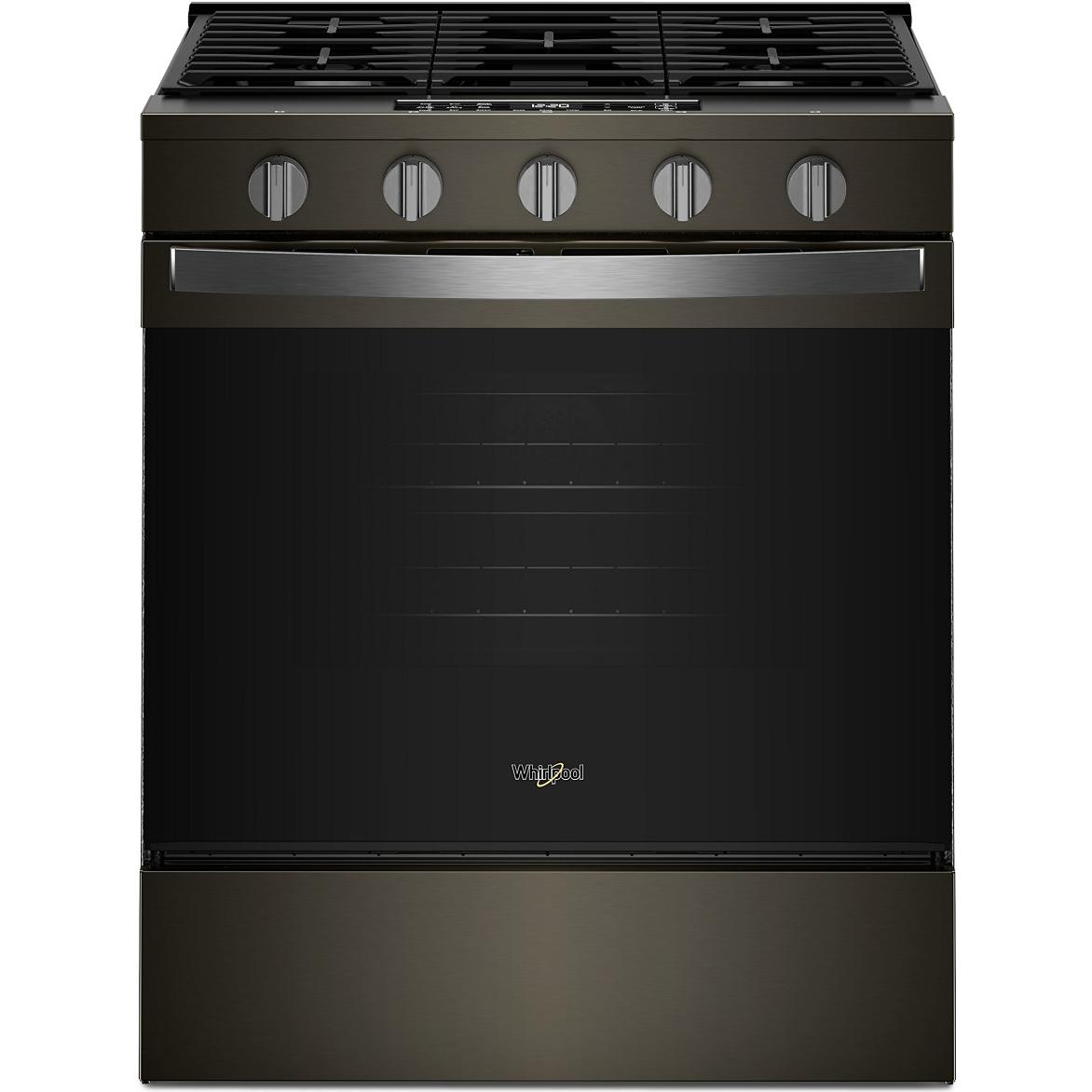 Whirlpool 30-inch Slide-In Gas Range with Wi-Fi WSGS5030SV IMAGE 1