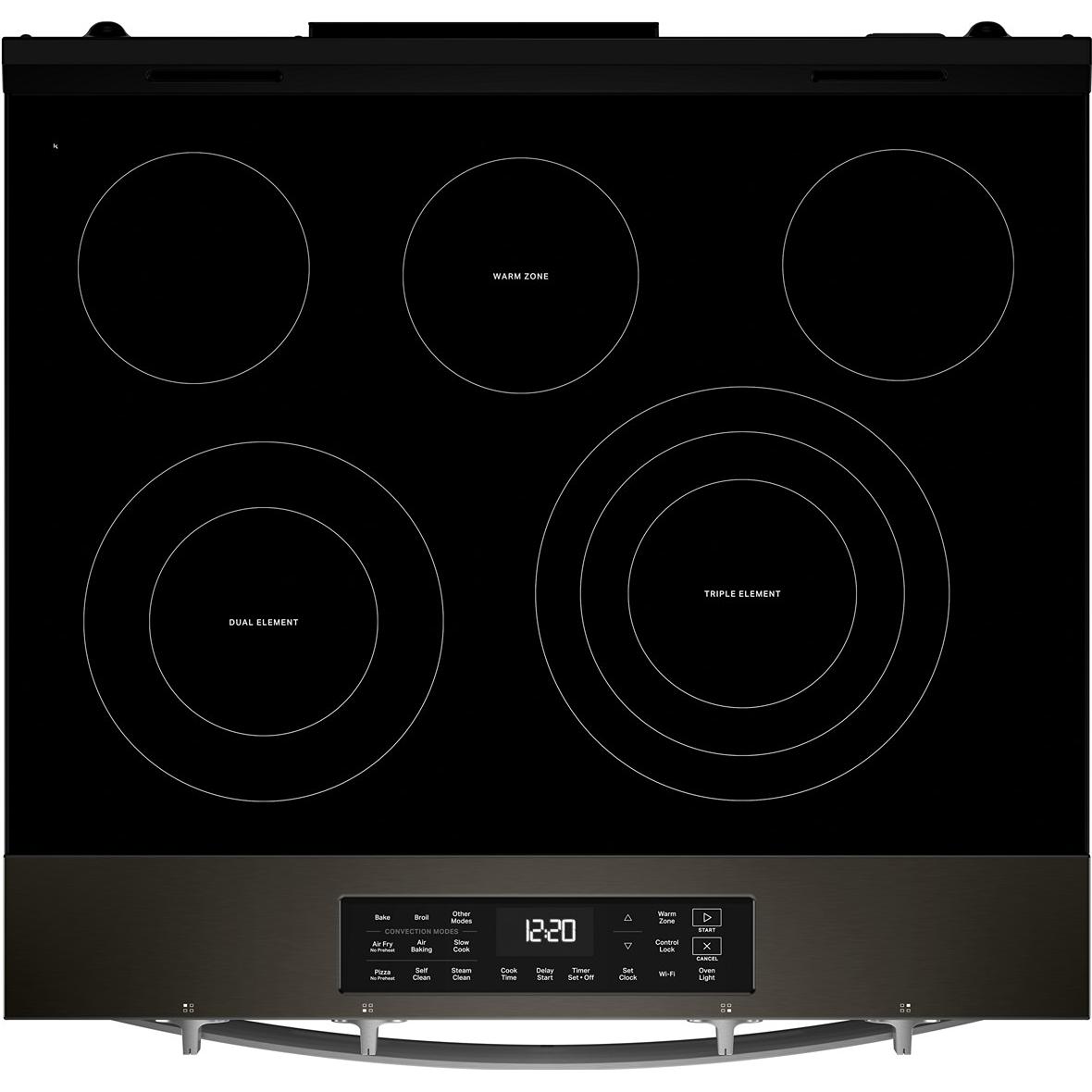 Whirlpool 30-inch Slide-In Electric Range with Wi-Fi YWSES5030SV IMAGE 6