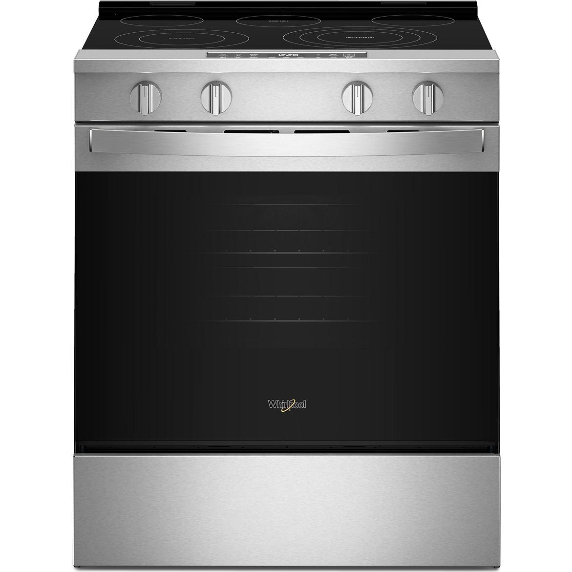 Whirlpool 30-inch Slide-In Electric Range with Wi-Fi YWSES5030SZ IMAGE 1