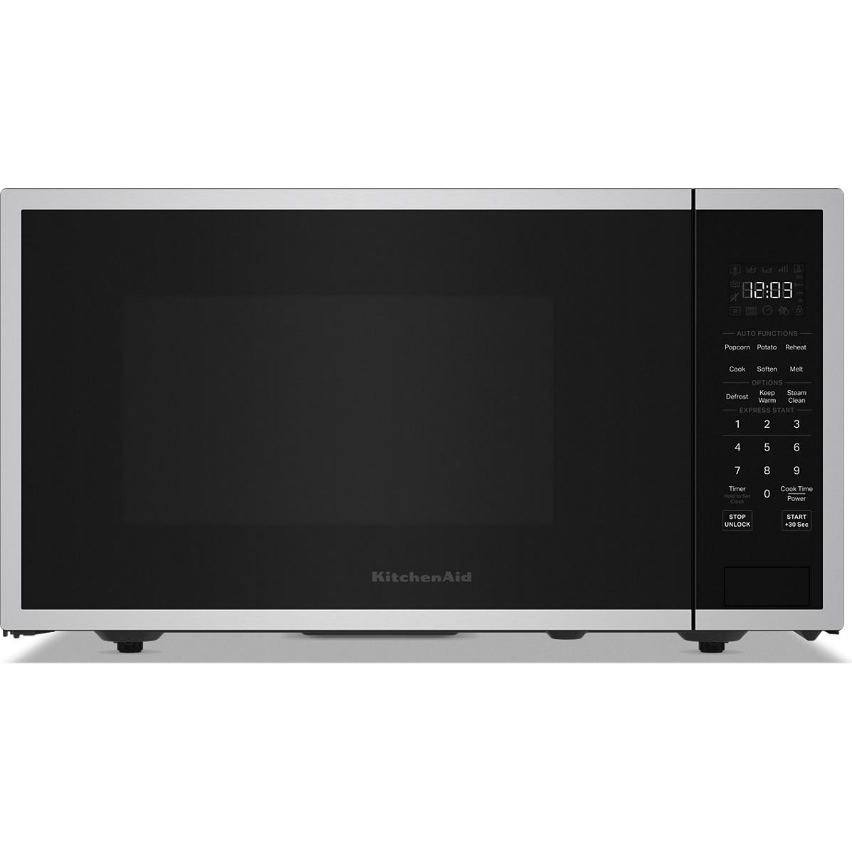 KitchenAid 22-inch, 1.5 cu. ft. Countertop Microwave Oven with Convection Technology KMCS522SPS IMAGE 1