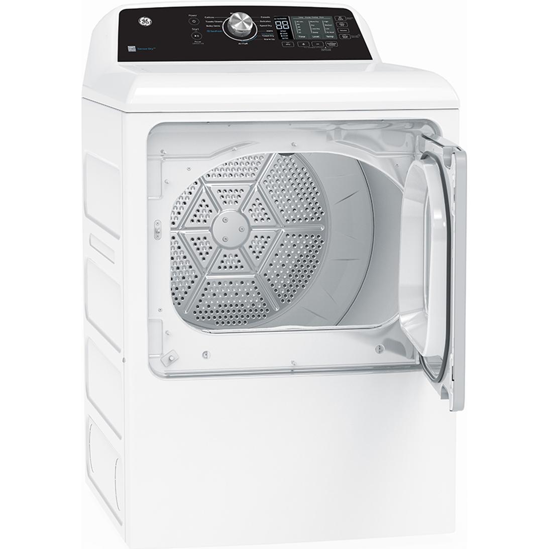 GE 7.4 cu.ft. Top Load Electric Dryer with SaniFresh Cycle GTD68EBMRWS IMAGE 2