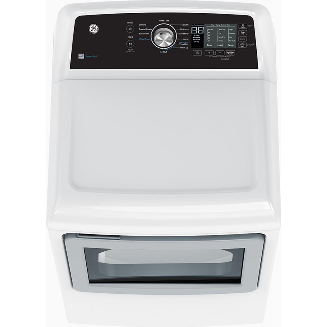 GE 7.4 cu.ft. Top Load Electric Dryer with SaniFresh Cycle GTD68EBMRWS IMAGE 5