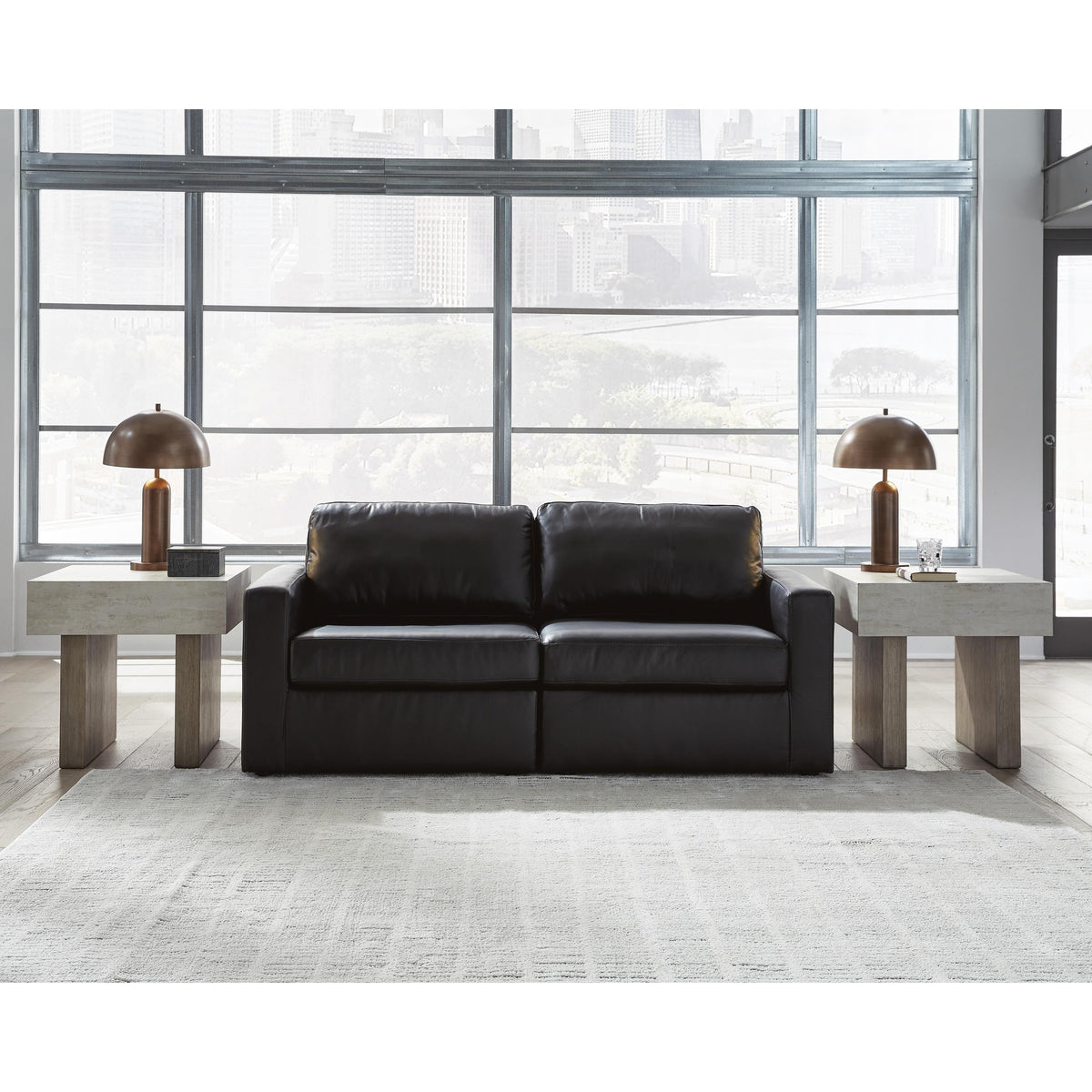 Signature Design by Ashley ModMax II 74305S1 2 pc Sectional Loveseat IMAGE 1