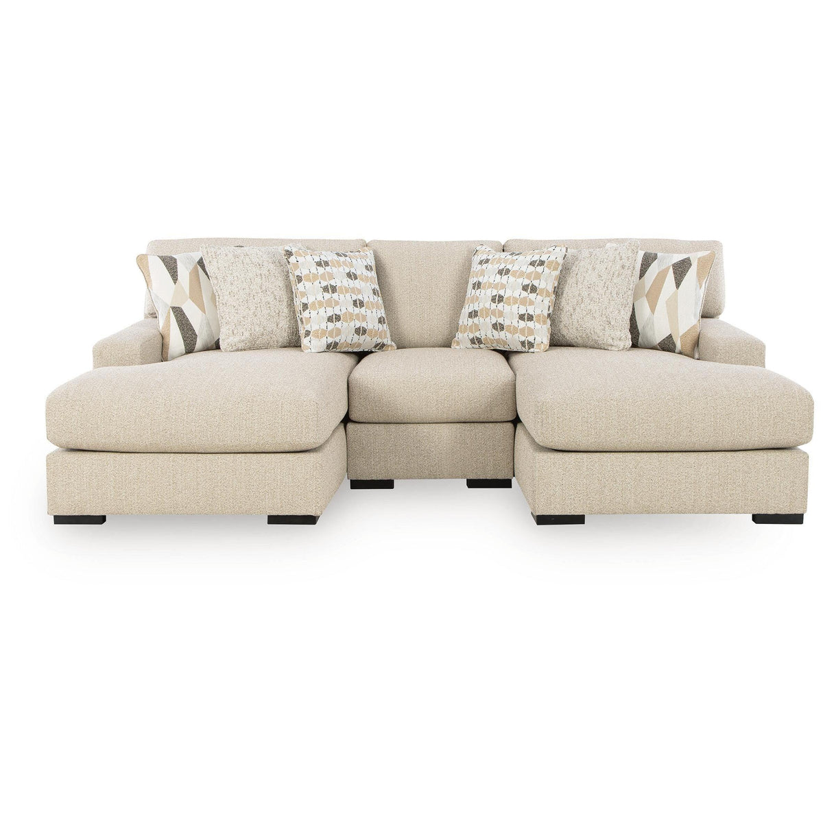 Benchcraft Laurelgrove 75105S8 3 pc Double Chaise Sectional IMAGE 1