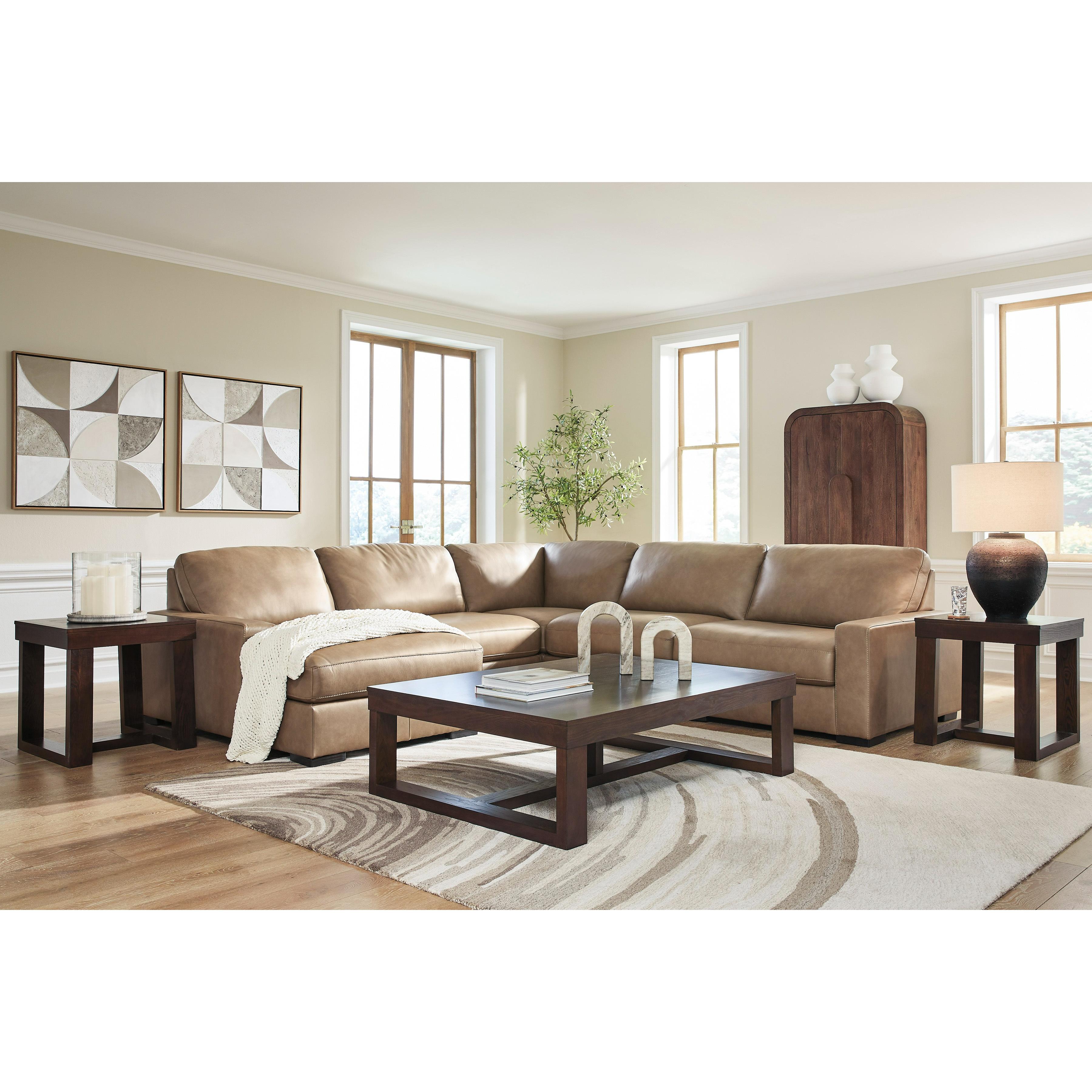 Benchcraft Veronella 76106S12 5 pc Sectional with Chaise IMAGE 3