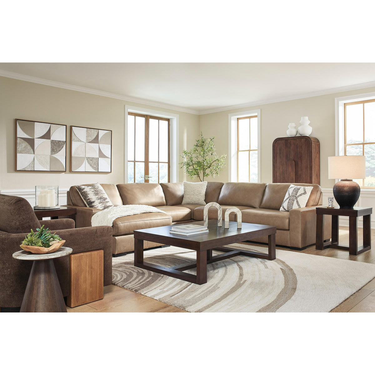 Benchcraft Veronella 76106S12 5 pc Sectional with Chaise IMAGE 6