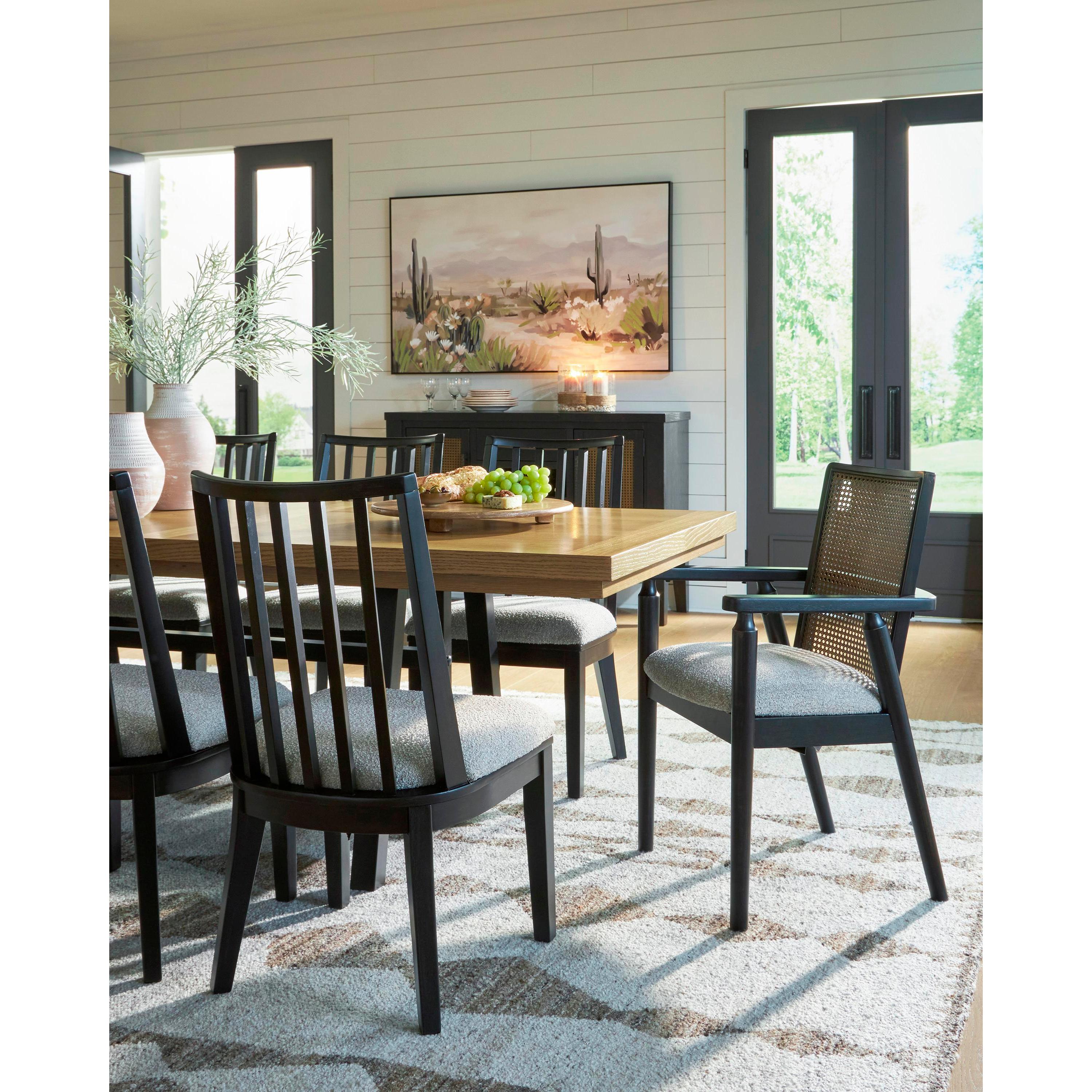 Signature Design by Ashley Galliden D841-55 Rectangular Dining Room Extension Table IMAGE 14