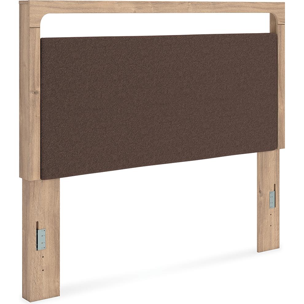 Signature Design by Ashley Kinlanni PCB1360-57 Queen Upholstered Panel Headboard IMAGE 1