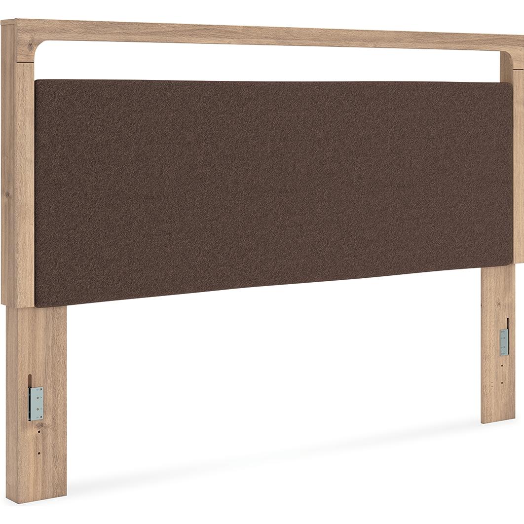 Signature Design by Ashley Kinlanni PCB1360-58 King Upholstered Panel Headboard IMAGE 1