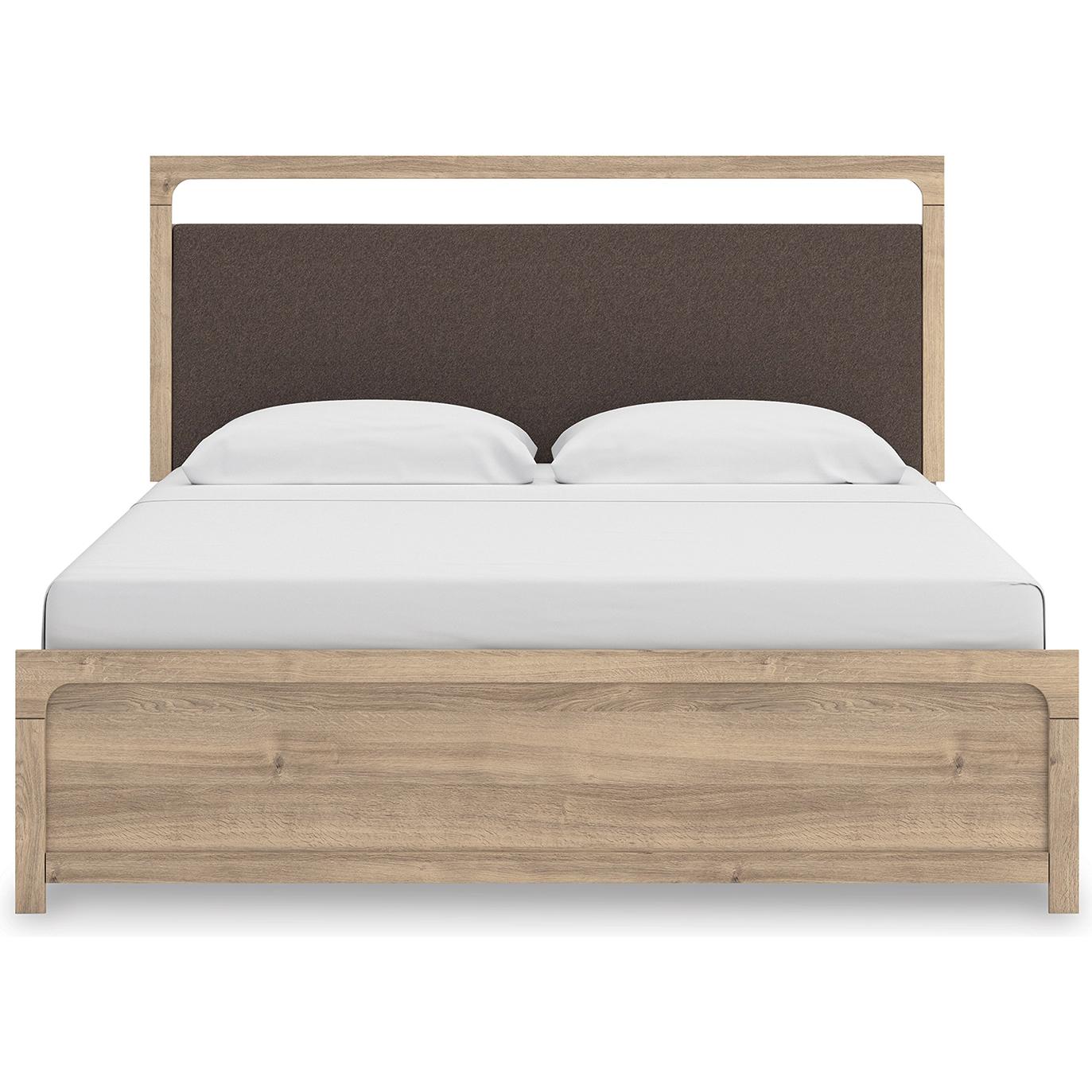 Signature Design by Ashley Kinlanni PCB1360B15 King Upholstered Panel Bed IMAGE 3