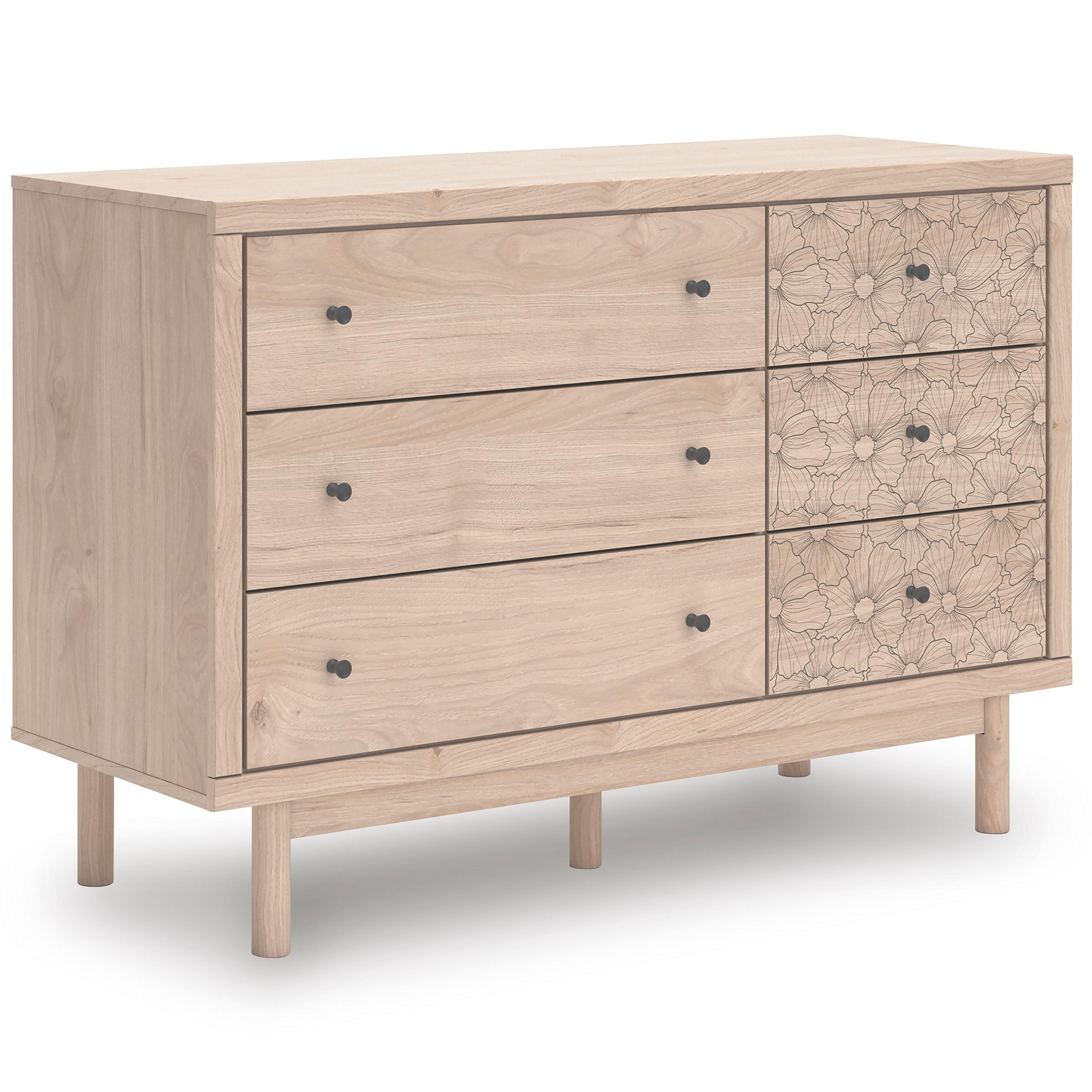 Signature Design by Ashley Arloster PCB1566-221 Six Drawer Dresser IMAGE 1