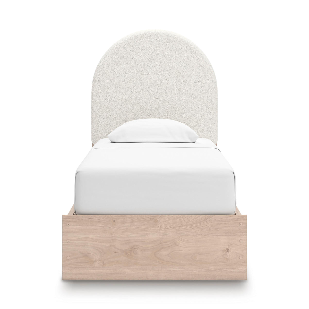 Signature Design by Ashley Arloster PCB1566B6 Twin Upholstered Panel Bed with Storage IMAGE 3