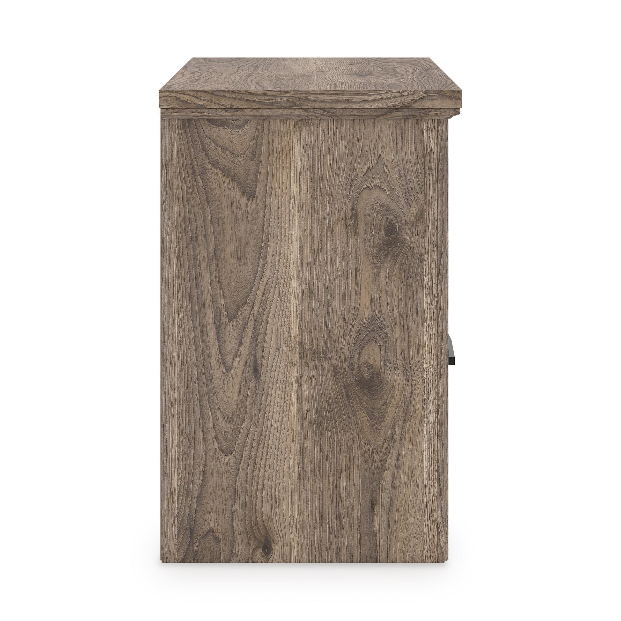 Signature Design by Ashley Rusticott PCB2260-92 Two Drawer Night Stand IMAGE 4