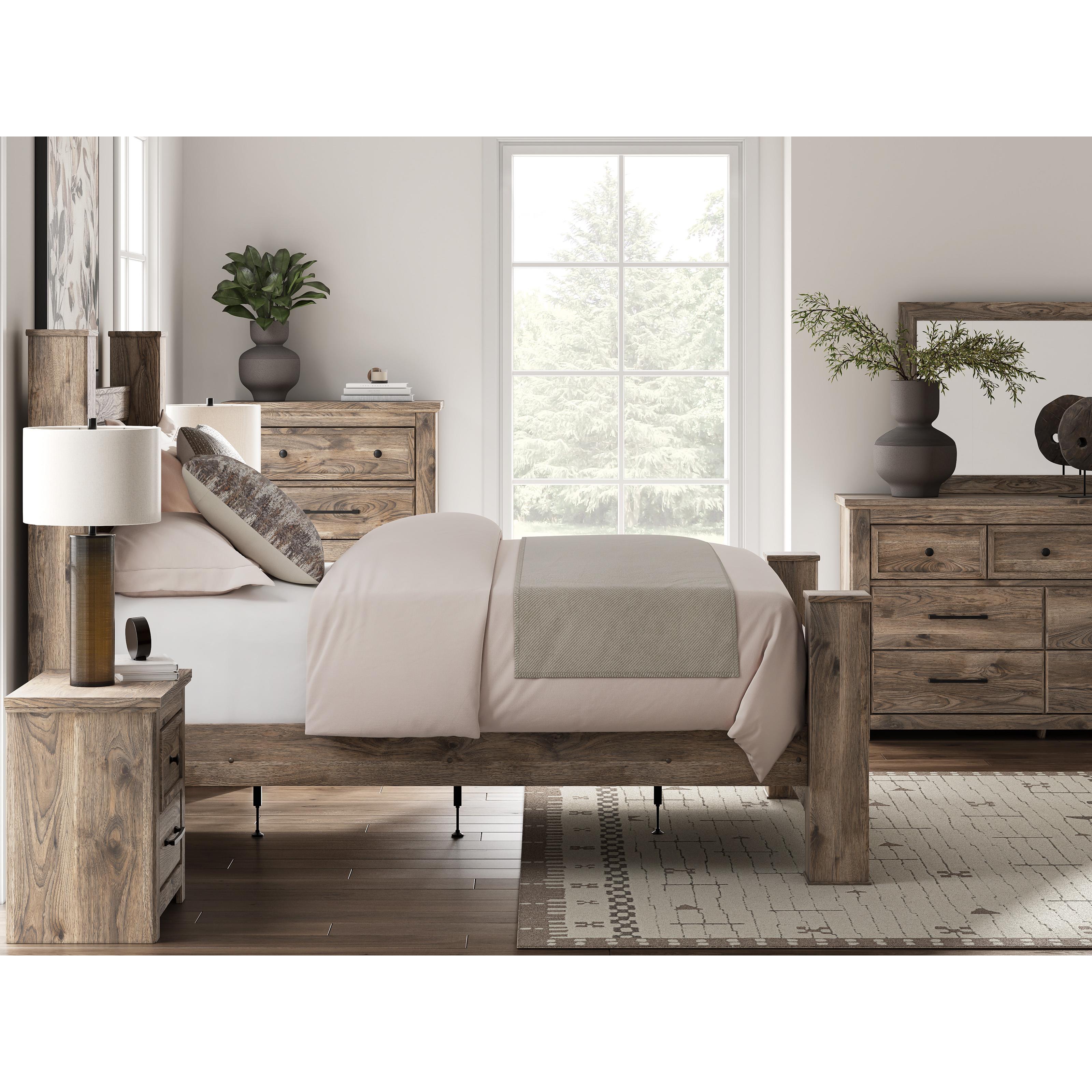 Signature Design by Ashley Rusticott PCB2260B4 Queen Poster Bed IMAGE 10