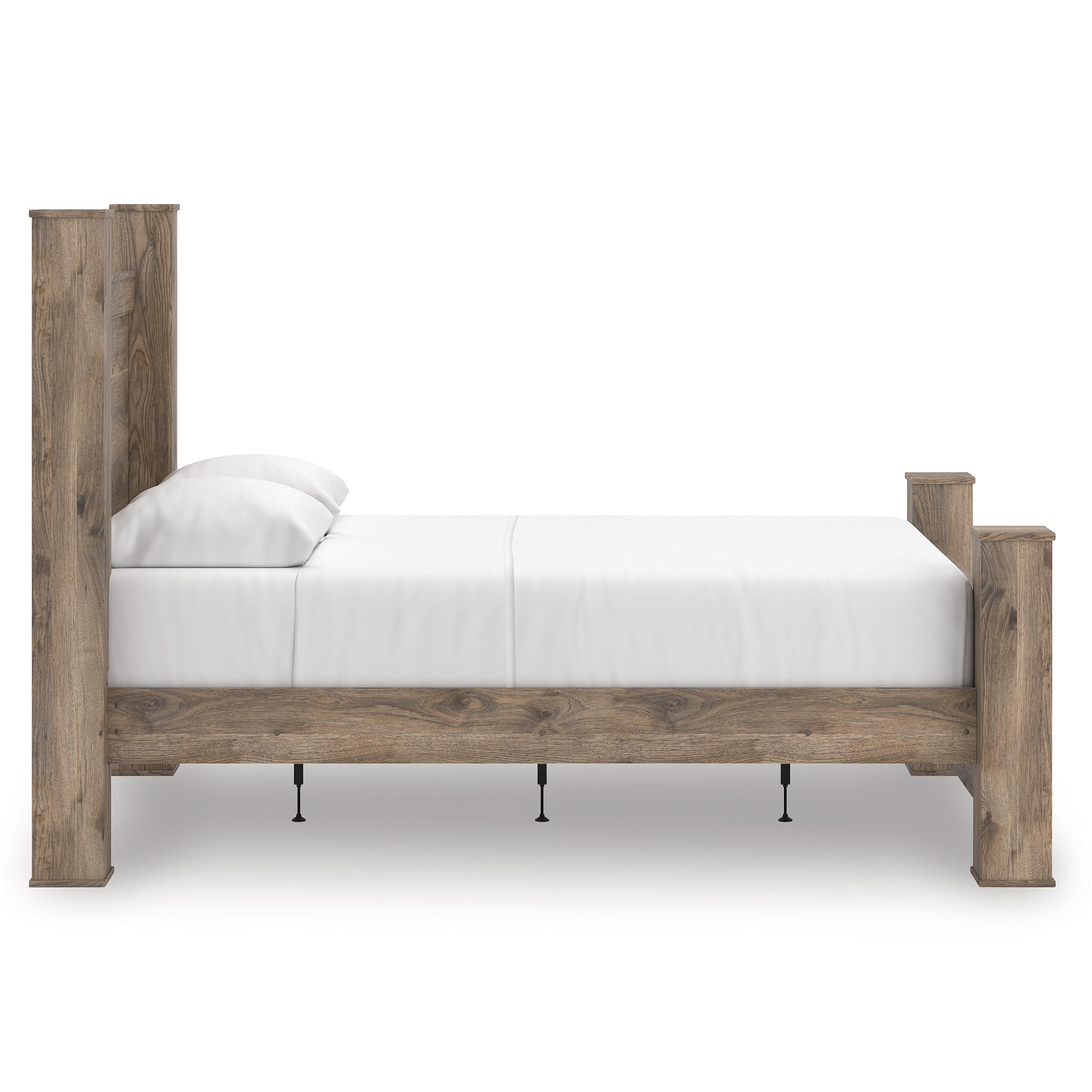 Signature Design by Ashley Rusticott PCB2260B4 Queen Poster Bed IMAGE 3