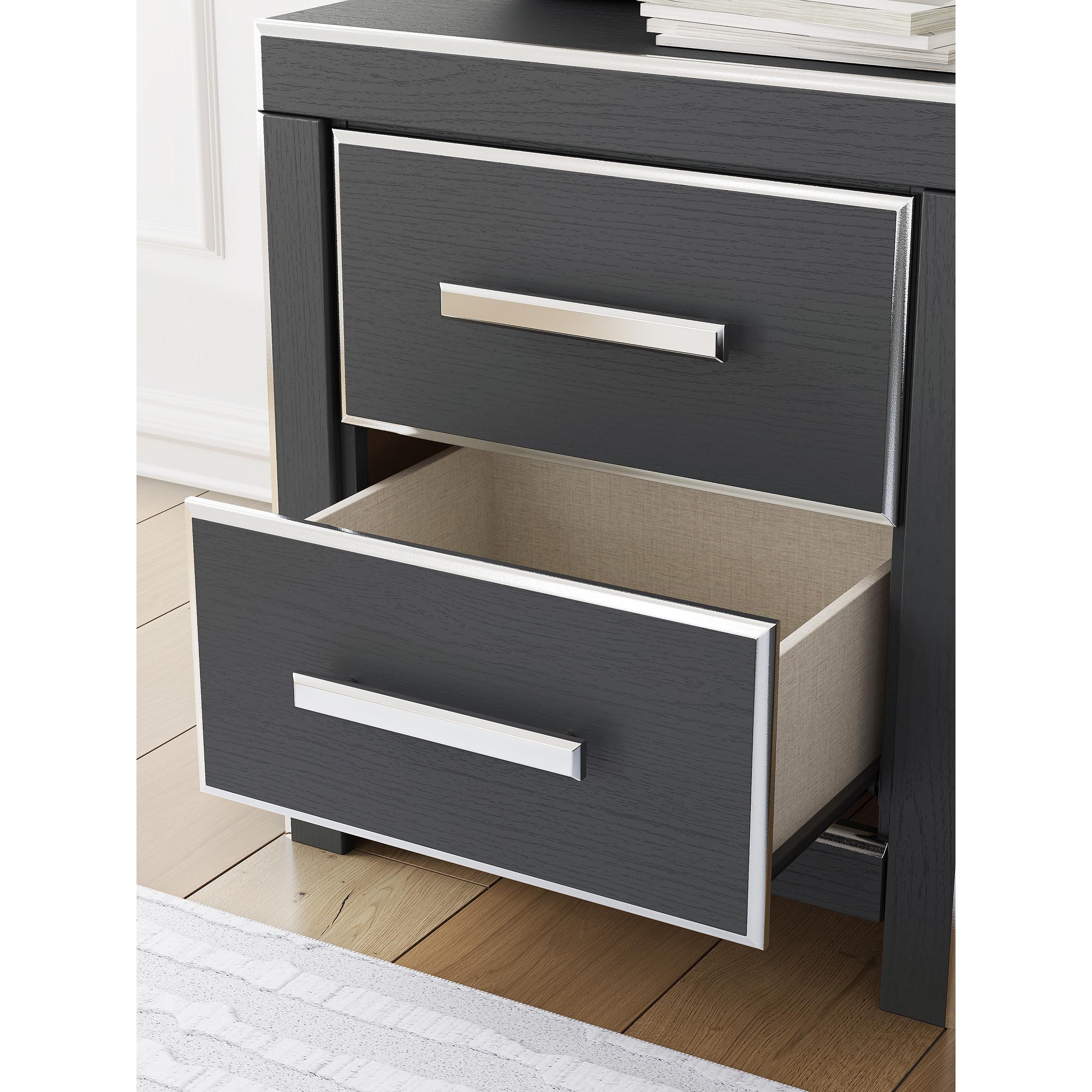 Signature Design by Ashley Zuraleus PCB3380-92 Two Drawer Night Stand IMAGE 8