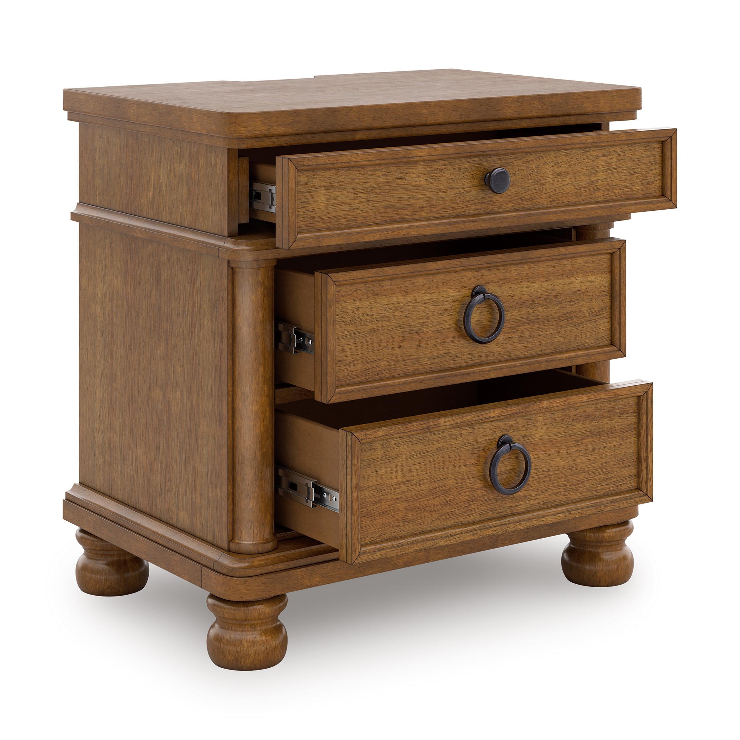 Signature Design by Ashley Rowlenstown PCB824-93 Three Drawer Night Stand IMAGE 2