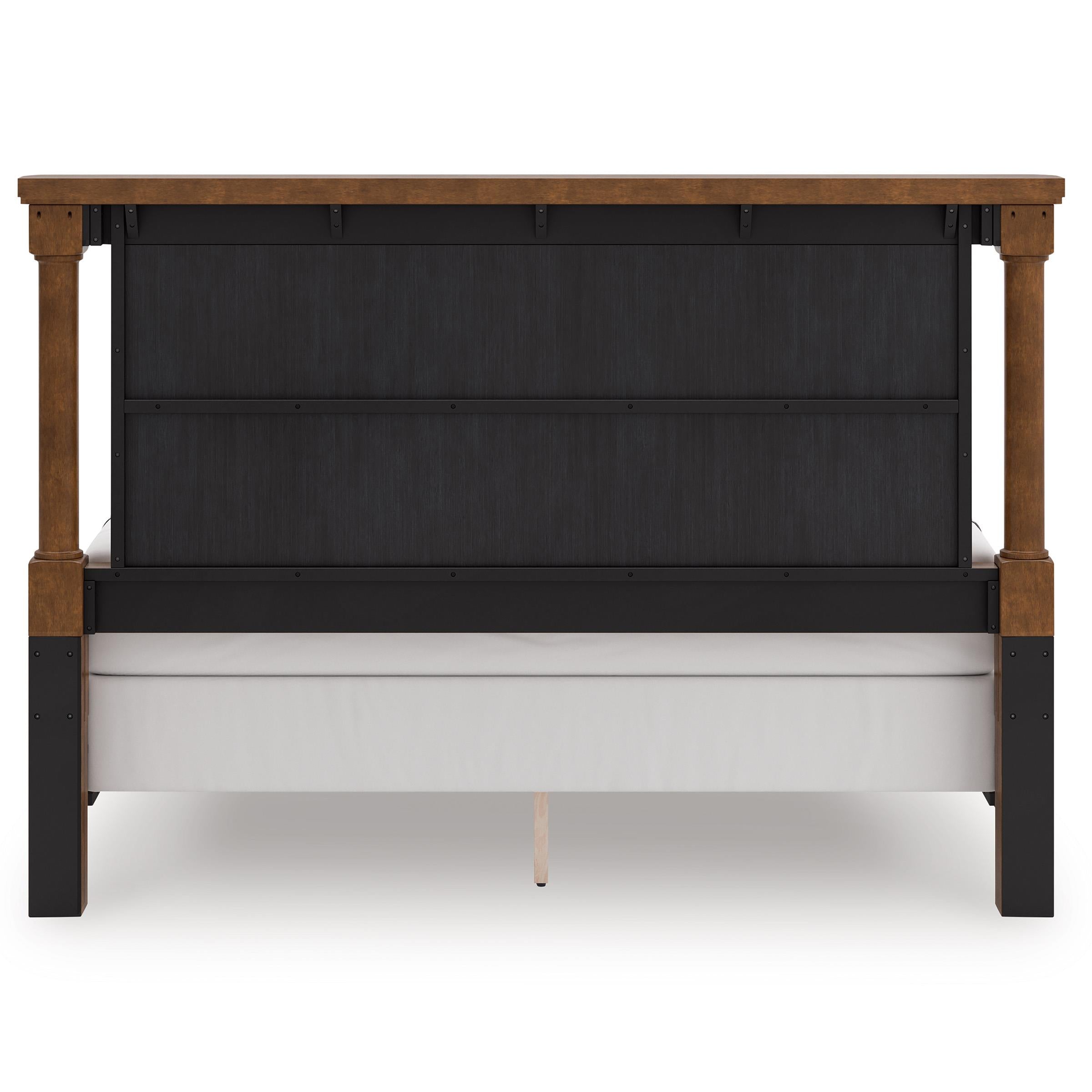 Signature Design by Ashley Rowlenstown PCB824B5 California King Poster Bed IMAGE 4
