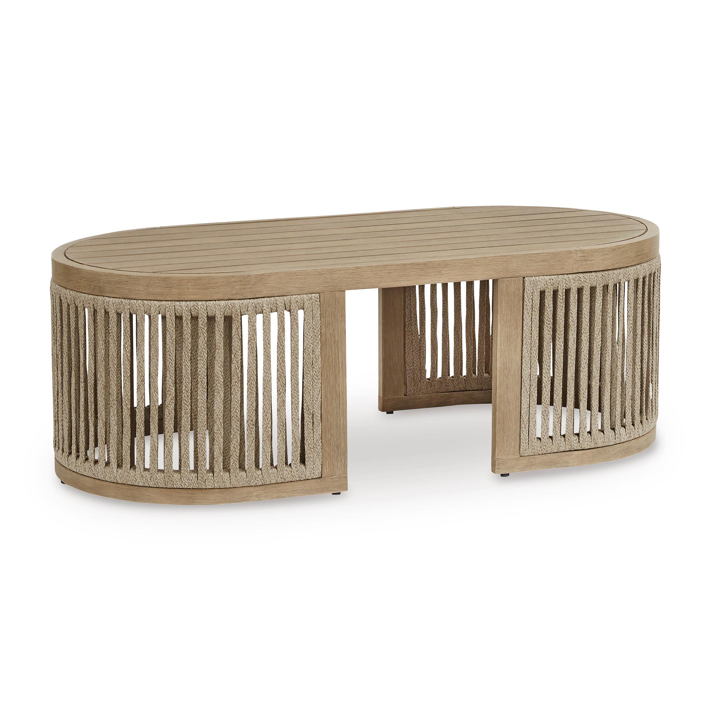 Signature Design by Ashley Serena Shores PCP604-701 Rectangular Cocktail Table IMAGE 1