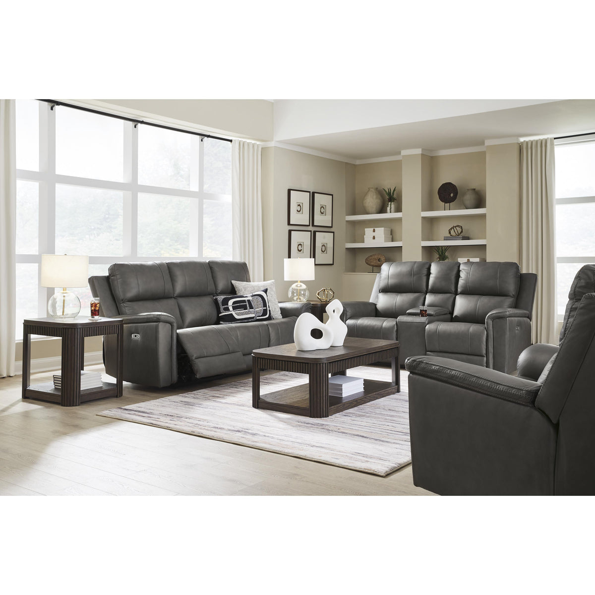 Signature Design by Ashley Bleckley PCU1200015 Power Reclining Sofa with Adjustable Headrest IMAGE 12