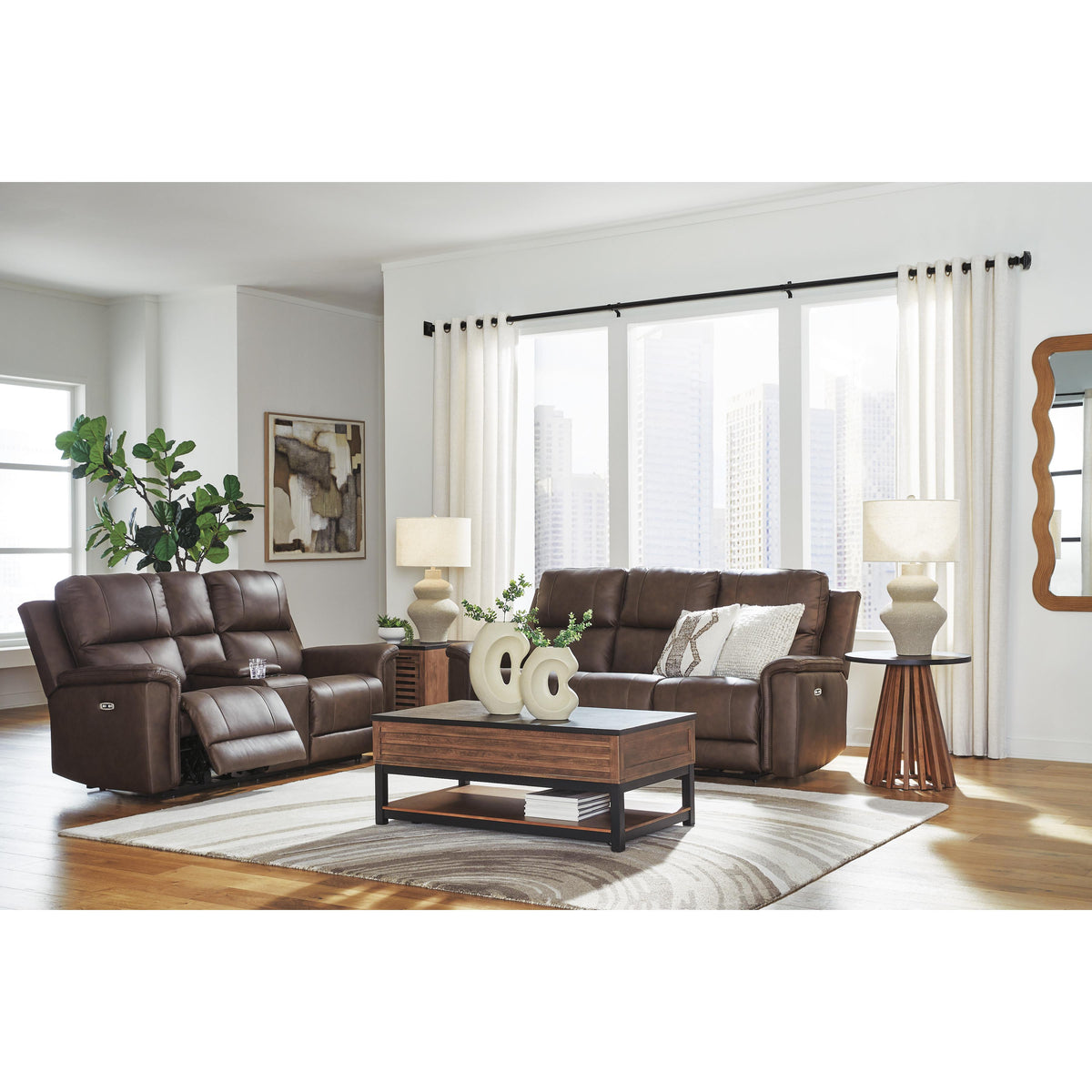 Signature Design by Ashley Bleckley PCU1200115 Power Reclining Sofa with Adjustable Headrest IMAGE 12