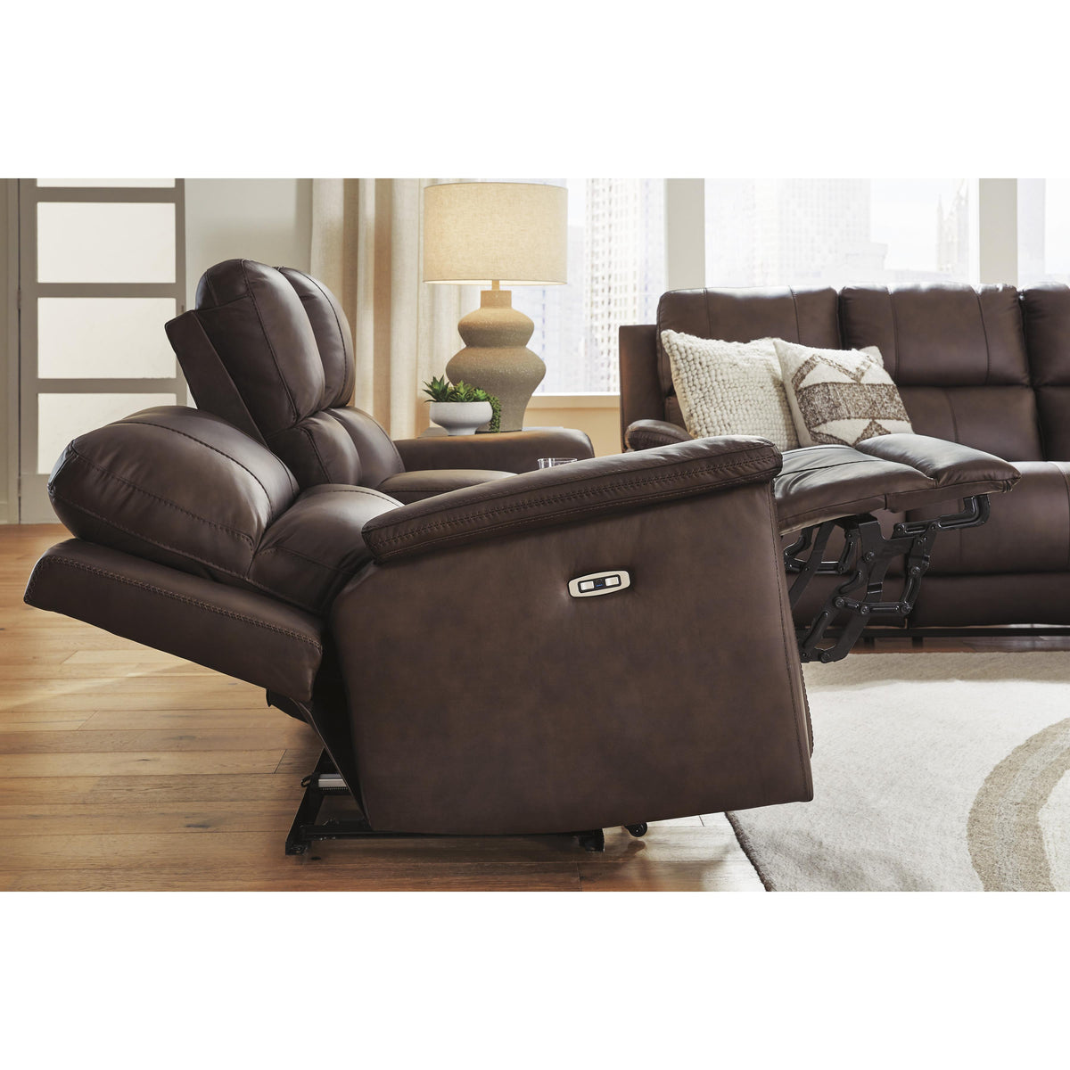 Signature Design by Ashley Bleckley PCU1200115 Power Reclining Sofa with Adjustable Headrest IMAGE 13