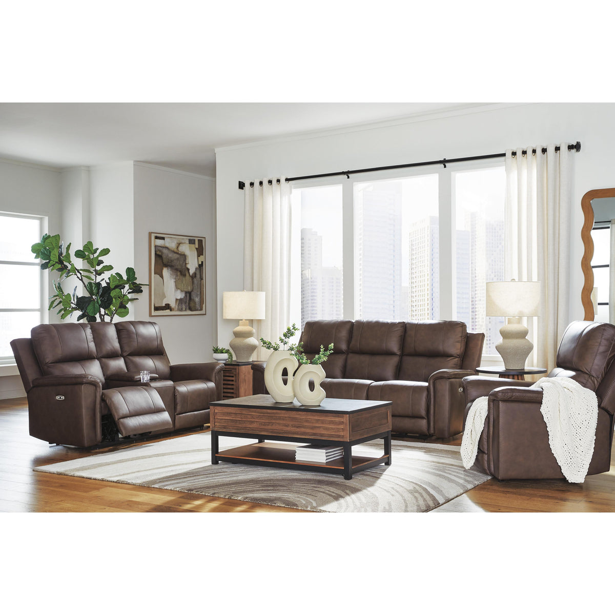 Signature Design by Ashley Bleckley PCU1200115 Power Reclining Sofa with Adjustable Headrest IMAGE 14