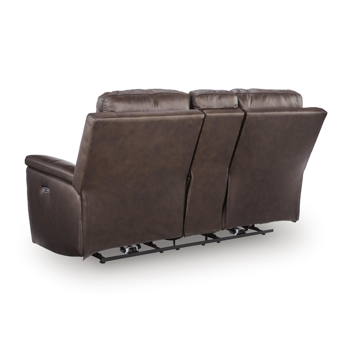 Signature Design by Ashley Bleckley PCU1200118 Power Reclining Loveseat with Console and Adjustable Headrest IMAGE 4