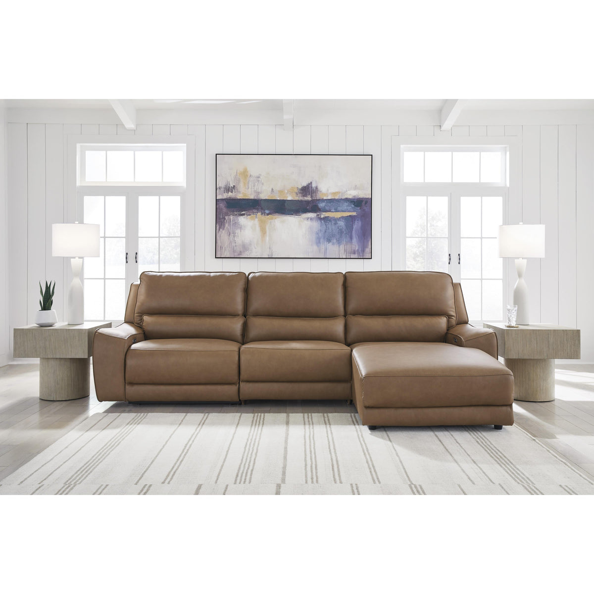 Signature Design by Ashley DeepWakes PCU62606S22 3 pc Reclining Sofa Chaise IMAGE 2