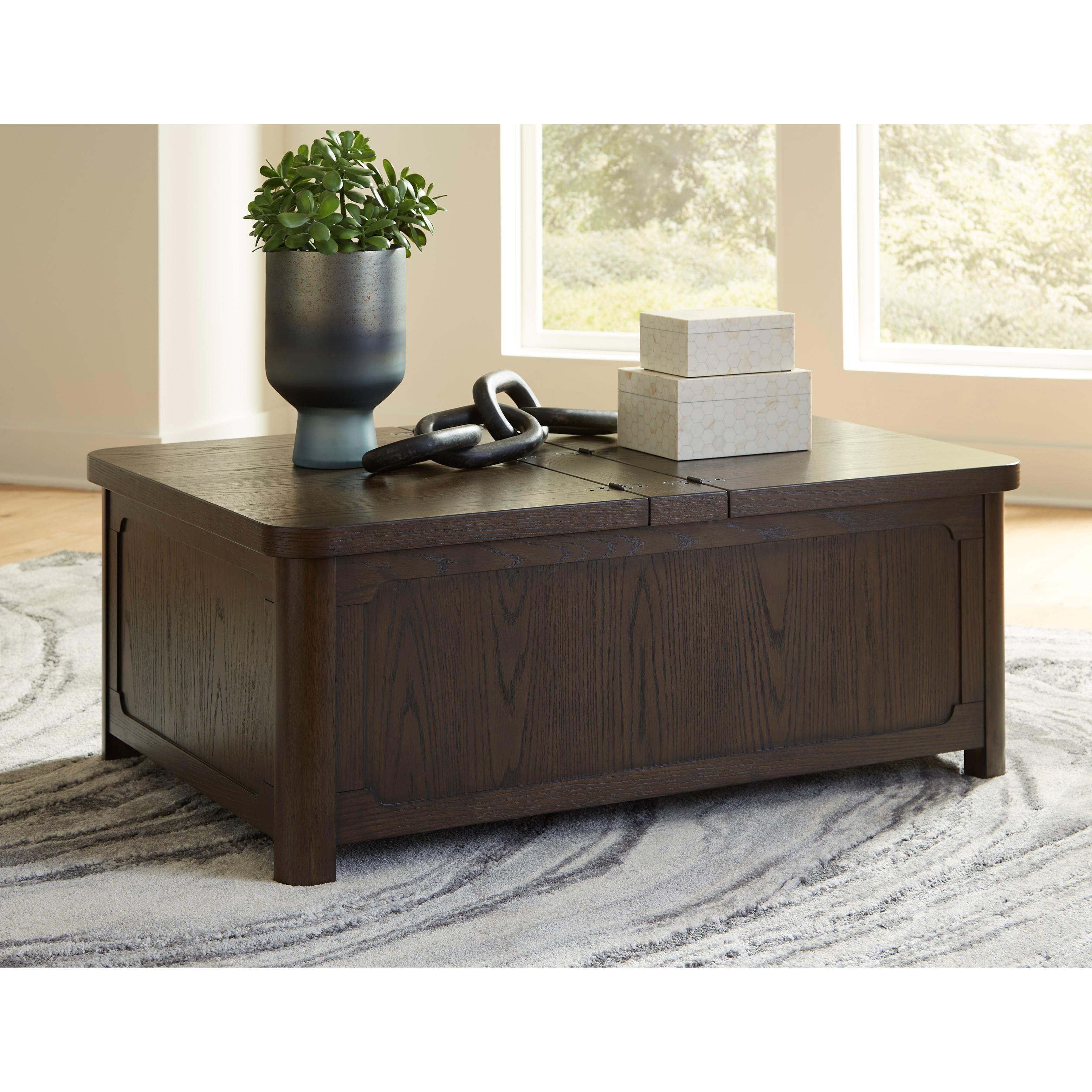 Signature Design by Ashley Breckington T678-20 Cocktail Table with Storage IMAGE 5