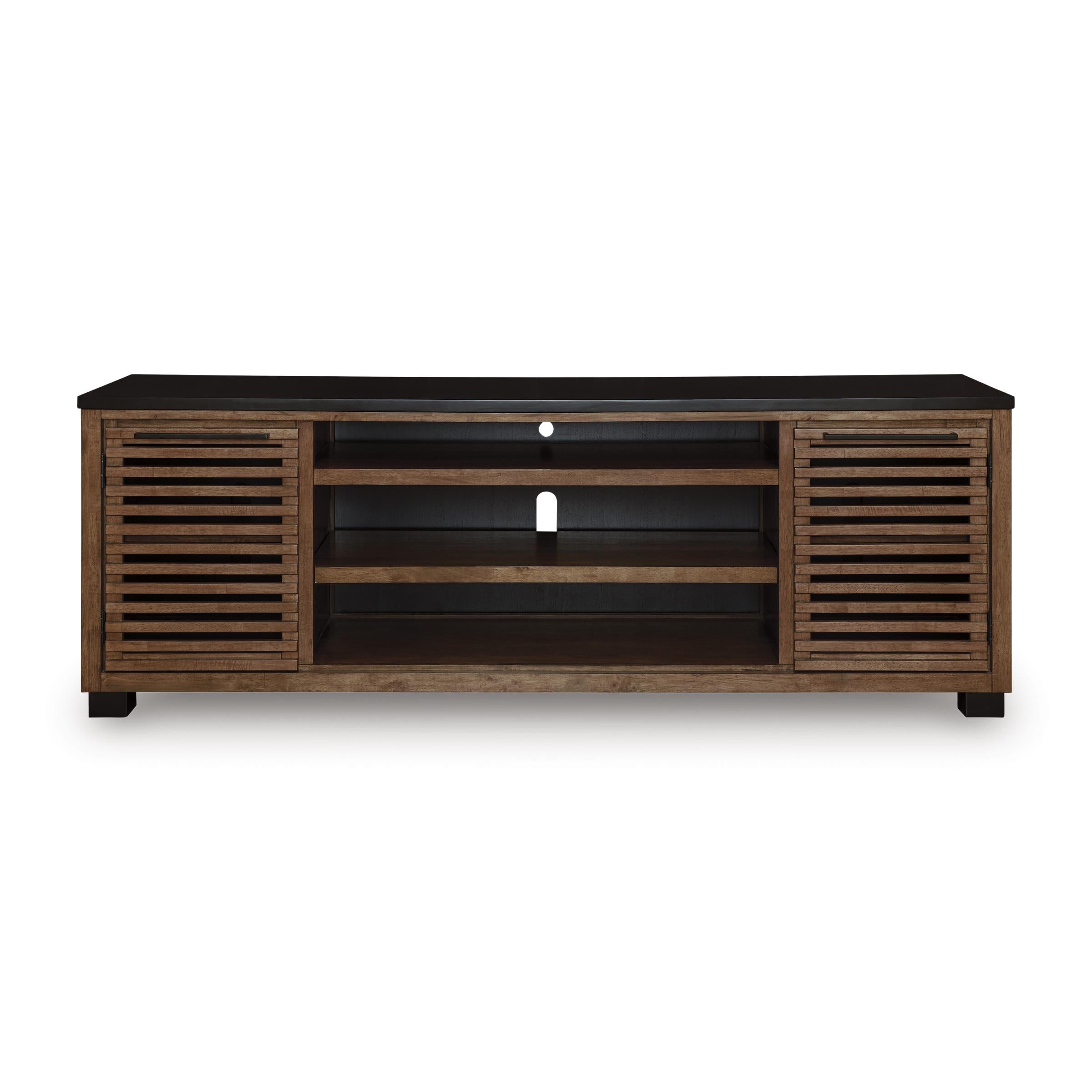 Signature Design by Ashley Kallari W737-78 XL TV Stand with Fireplace Option IMAGE 3