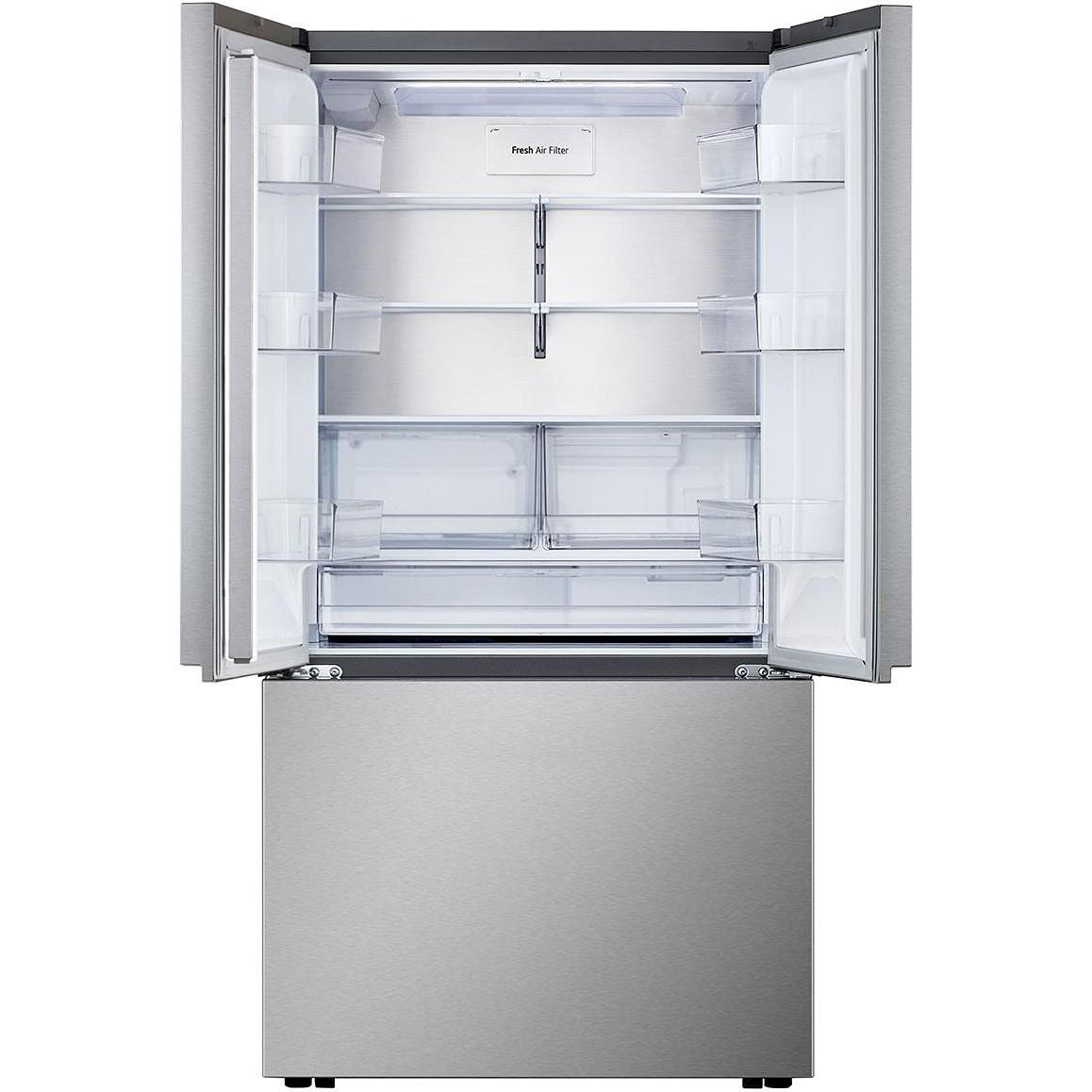 LG 36-inch, 25 cu. ft Counter-Depth French 3-Door Refrigerator with Ice Maker and Water Dispenser LF25Z6211S IMAGE 3