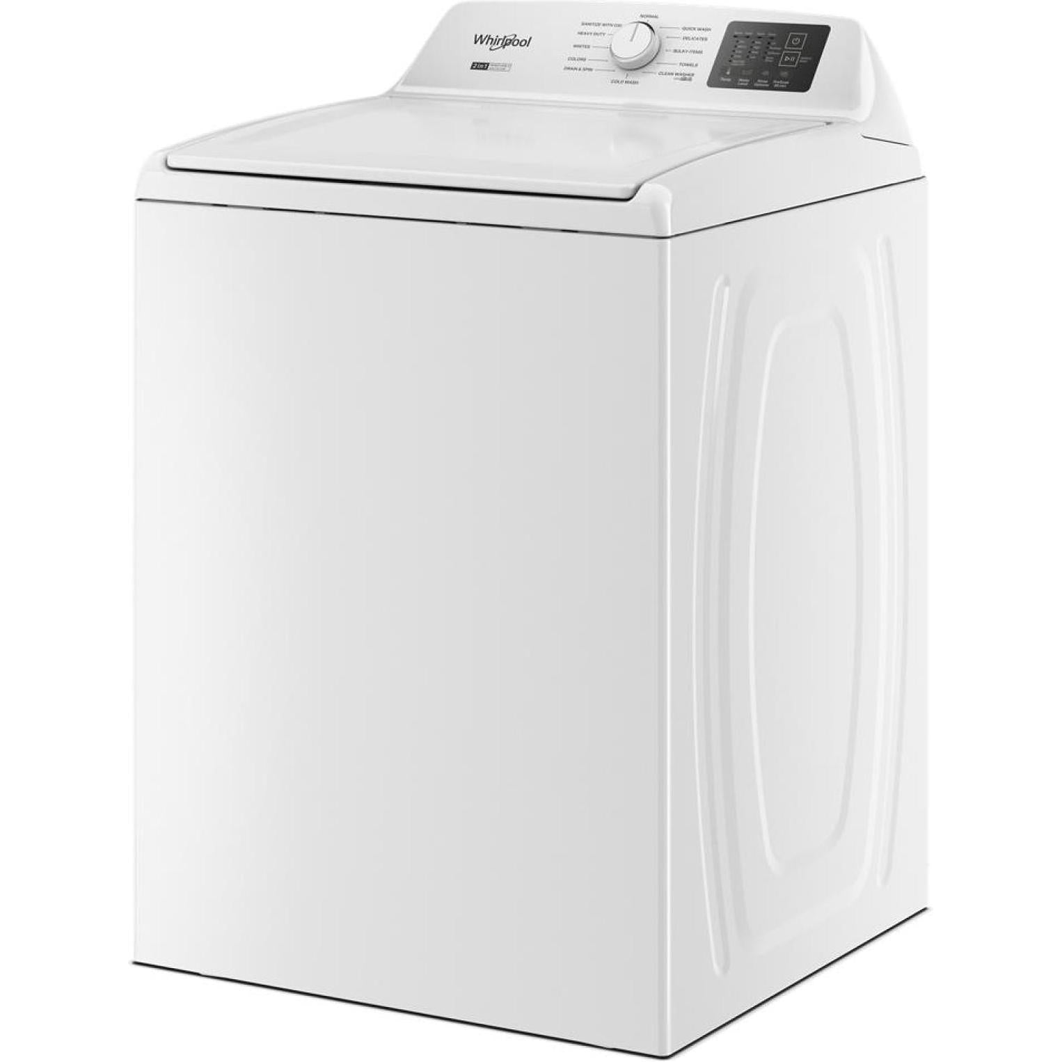 Whirlpool 4.8 Cu. Ft. Top Load Washer with 2-in-1 Removable Agitator WTW4107SW IMAGE 4
