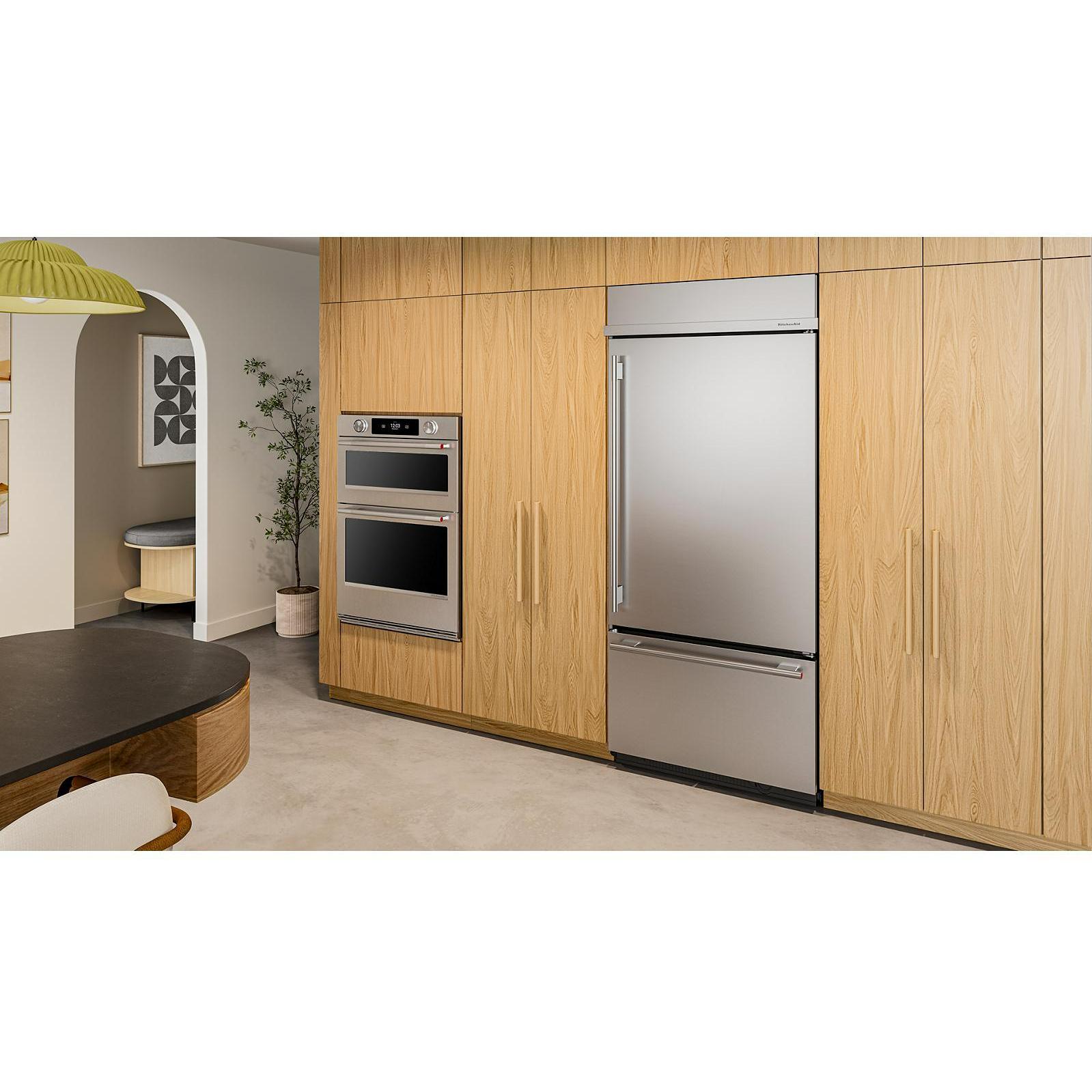 KitchenAid 36-inch, 20.8 cu. ft. Built-in Bottom Freezer Refrigerator KBBR336SPS IMAGE 18