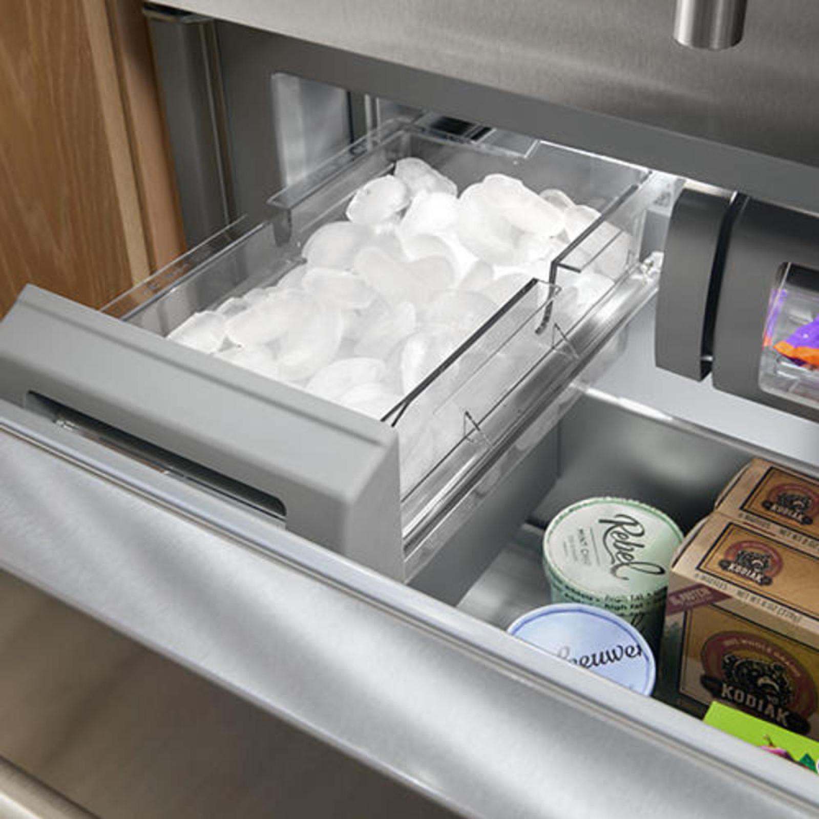 KitchenAid 36-inch, 20.8 cu. ft. Built-in French 3-Door Refrigerator KBFN536SPS IMAGE 10