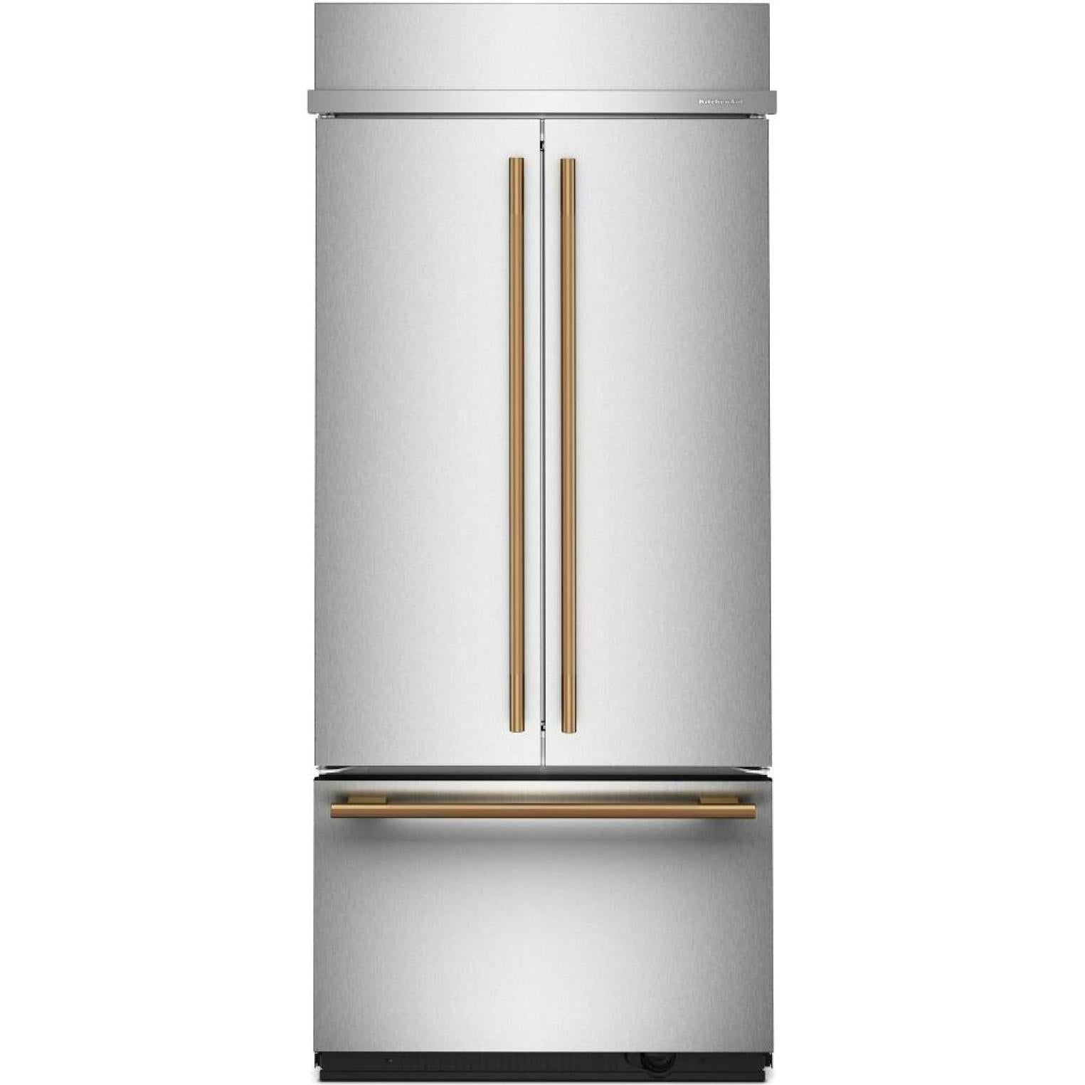 KitchenAid 36-inch, 20.8 cu. ft. Built-in French 3-Door Refrigerator KBFN536SPS IMAGE 15