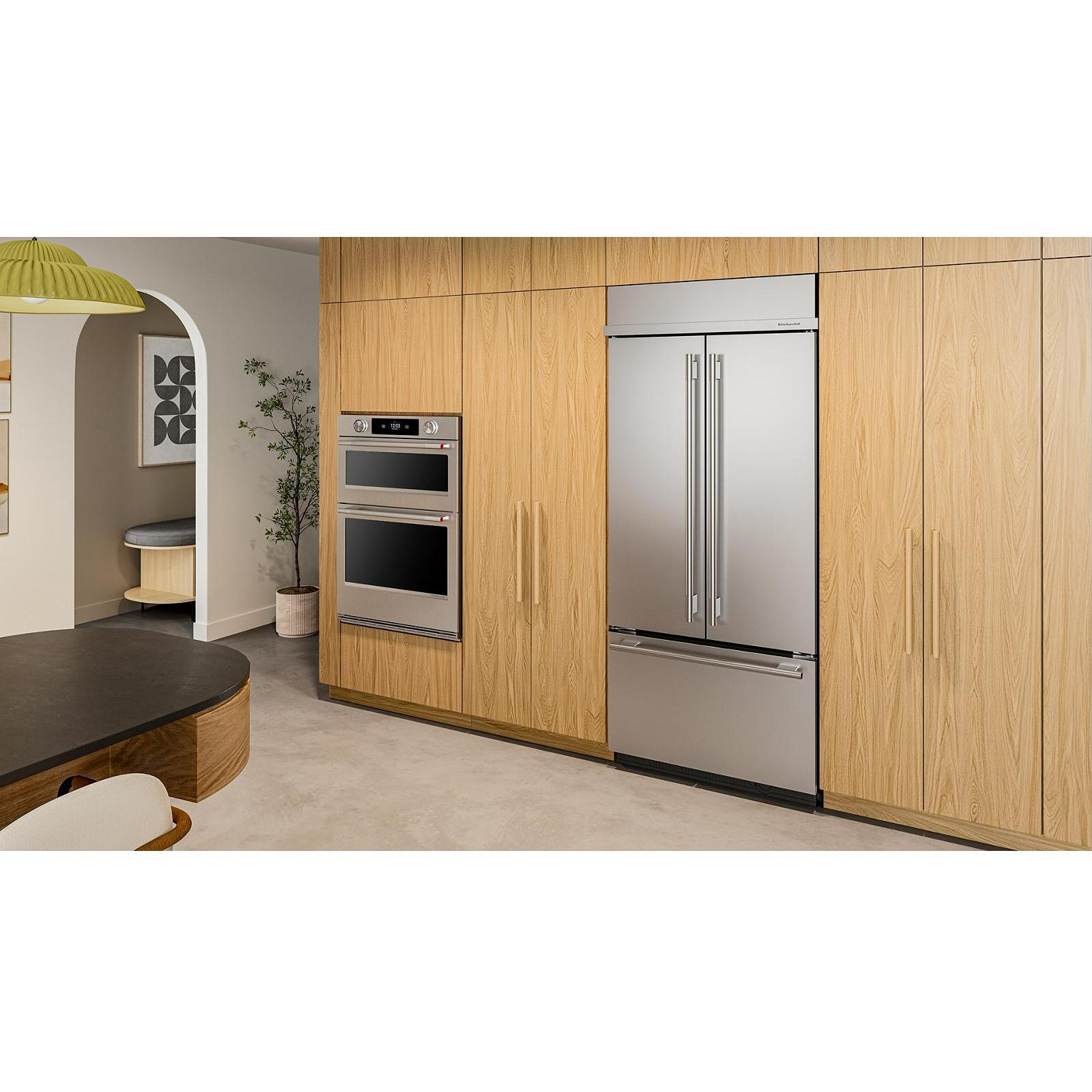 KitchenAid 36-inch, 20.8 cu. ft. Built-in French 3-Door Refrigerator KBFN536SPS IMAGE 19