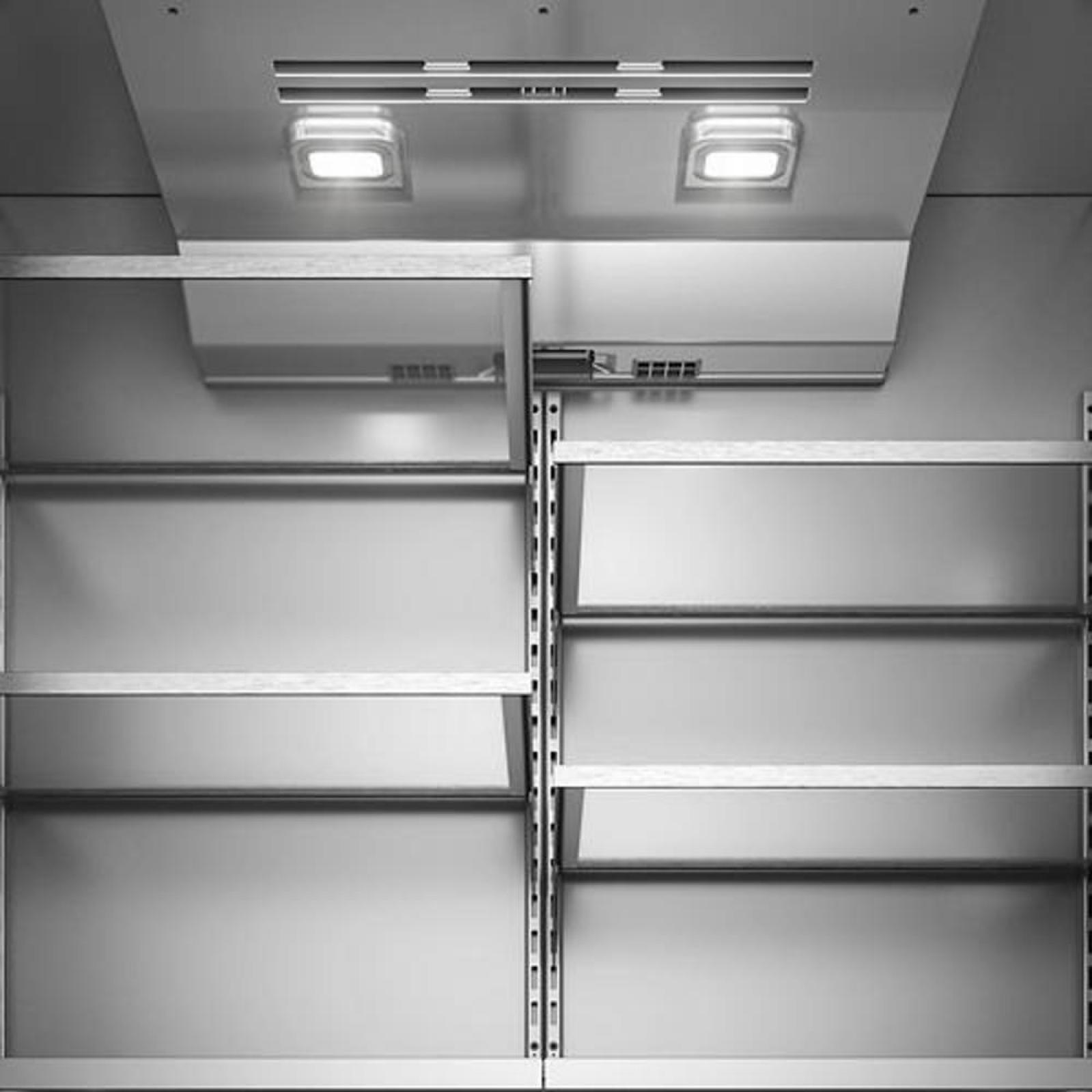 KitchenAid 36-inch, 20.8 cu. ft. Built-in French 3-Door Refrigerator KBFN536SPS IMAGE 8