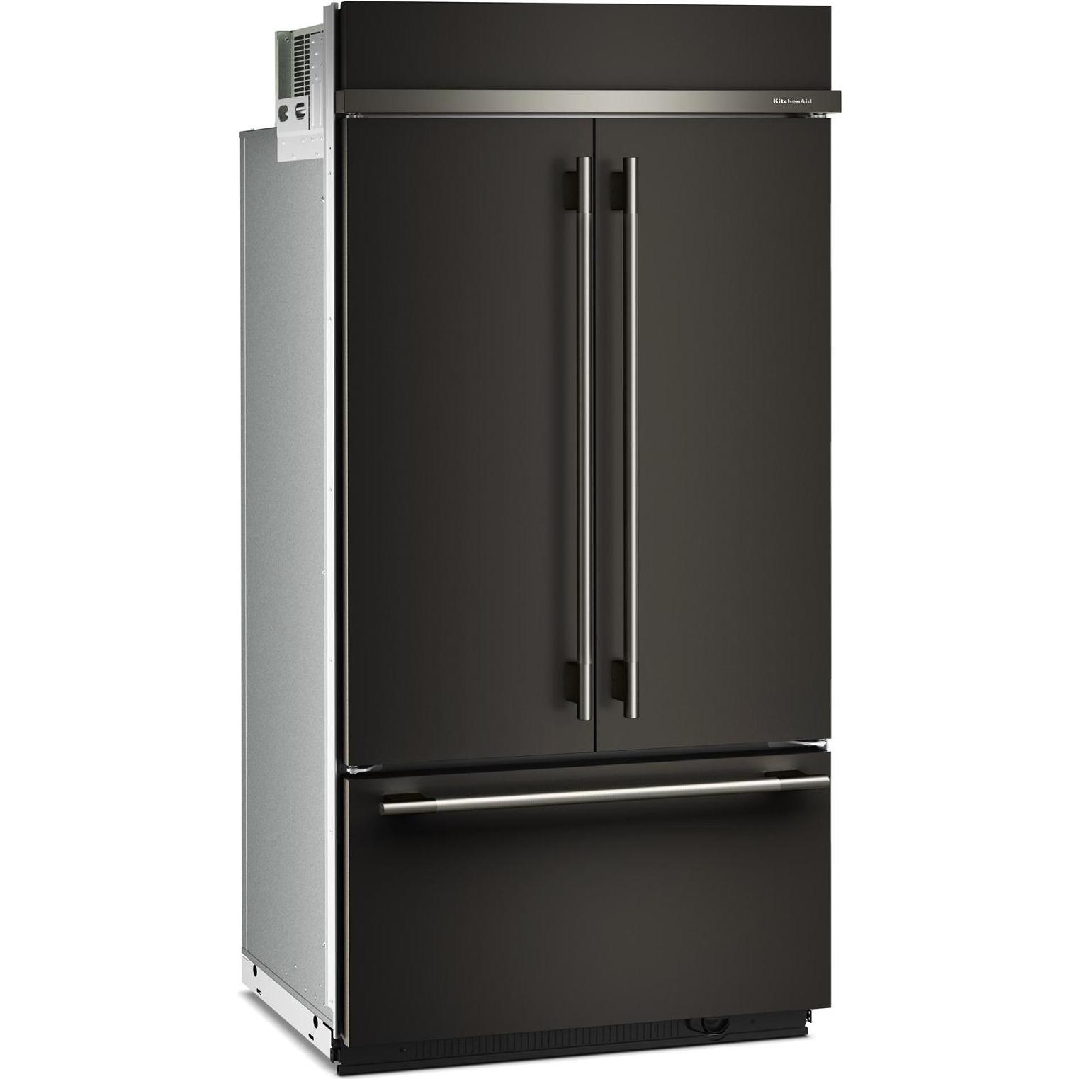 KitchenAid 42-inch, 24.2 cu. ft. Built-in French 3-Door Refrigerator KBFN542SBE IMAGE 7