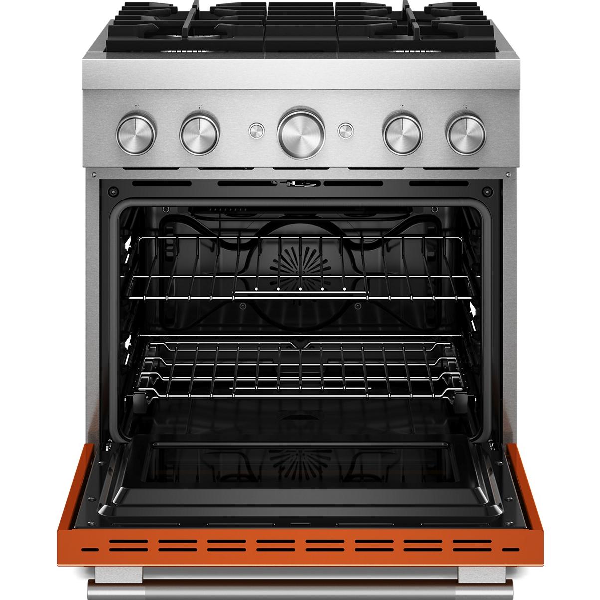 KitchenAid 30-inch Freestanding Commercial-Style Dual-Fuel Range KFDS930SSC IMAGE 4