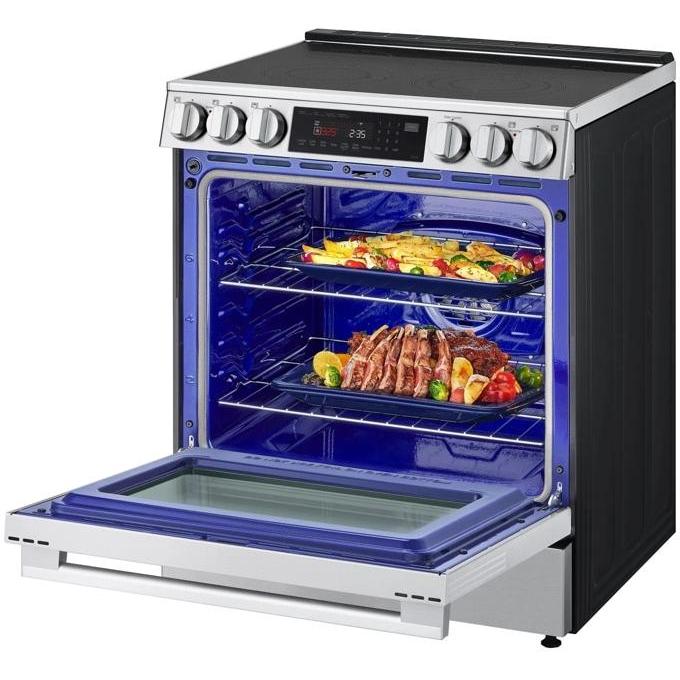 LG 30-inch Slide-In Electric Range with Air Fry LSEL6335XE IMAGE 8