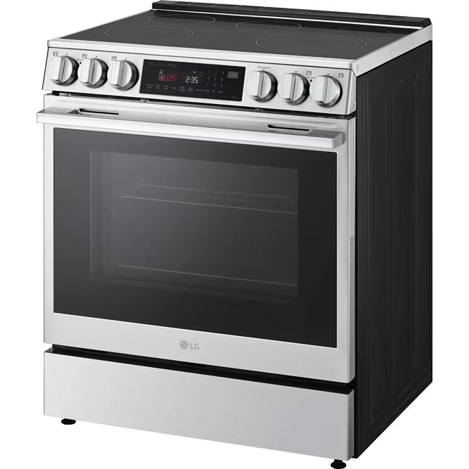 LG 6.3 cu. ft. Smart Induction Slide-In Range with ProBake Convection® and InstaView® LSIL6336XE IMAGE 3