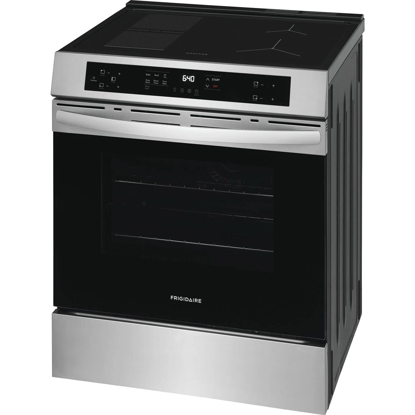 Frigidaire 30-inch Front Control Induction Range with Air Fry FCFI308CBS IMAGE 6
