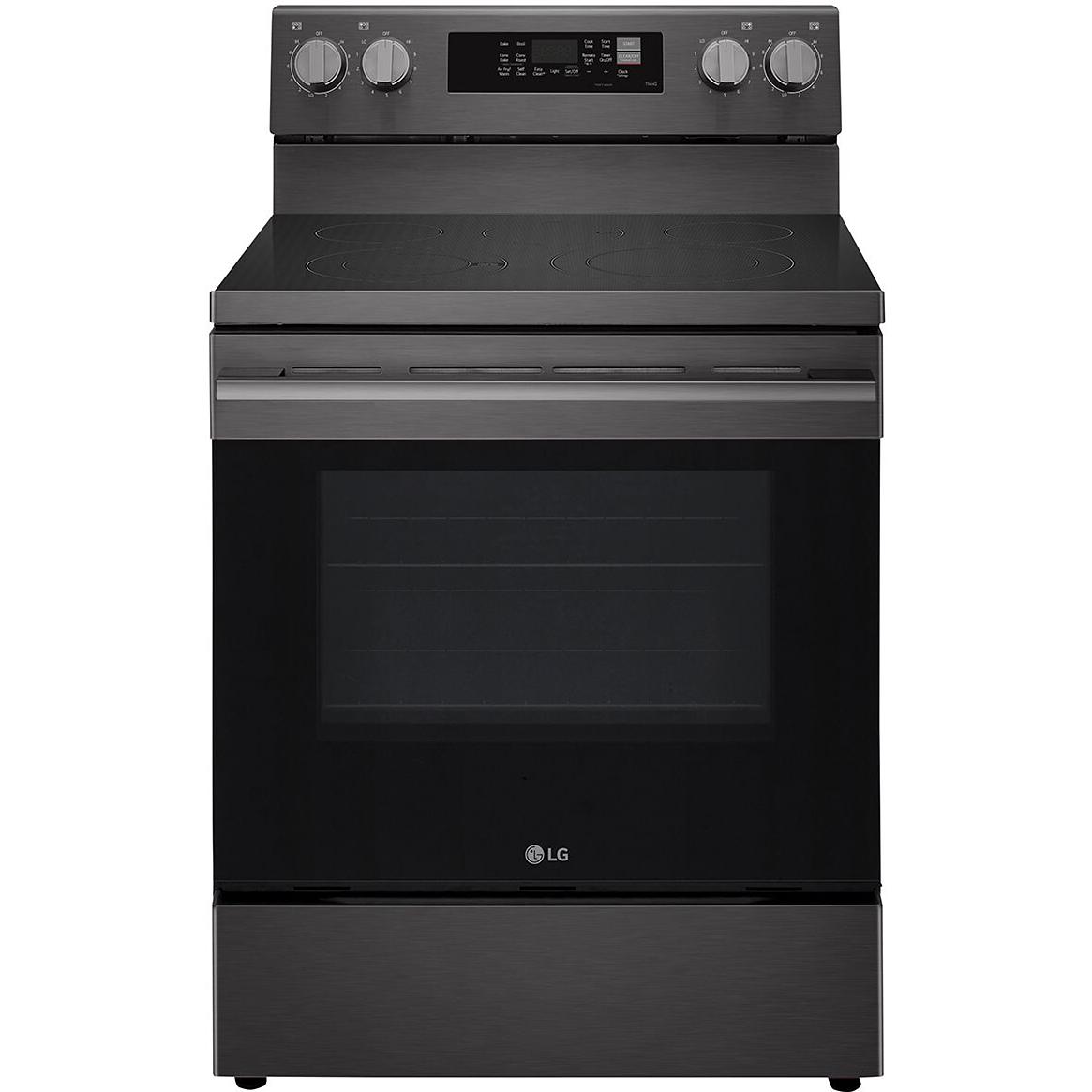 LG 30-inch Smart Electric Range with Air Fry LREN6325ZE IMAGE 1