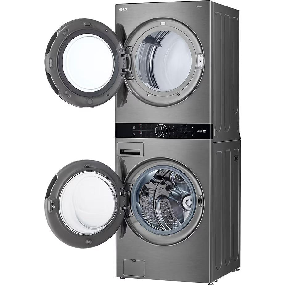 LG Stacked Washer/Dryer Electric Laundry Center with TurboWash™ 360 Technology WKEX200HVA IMAGE 11