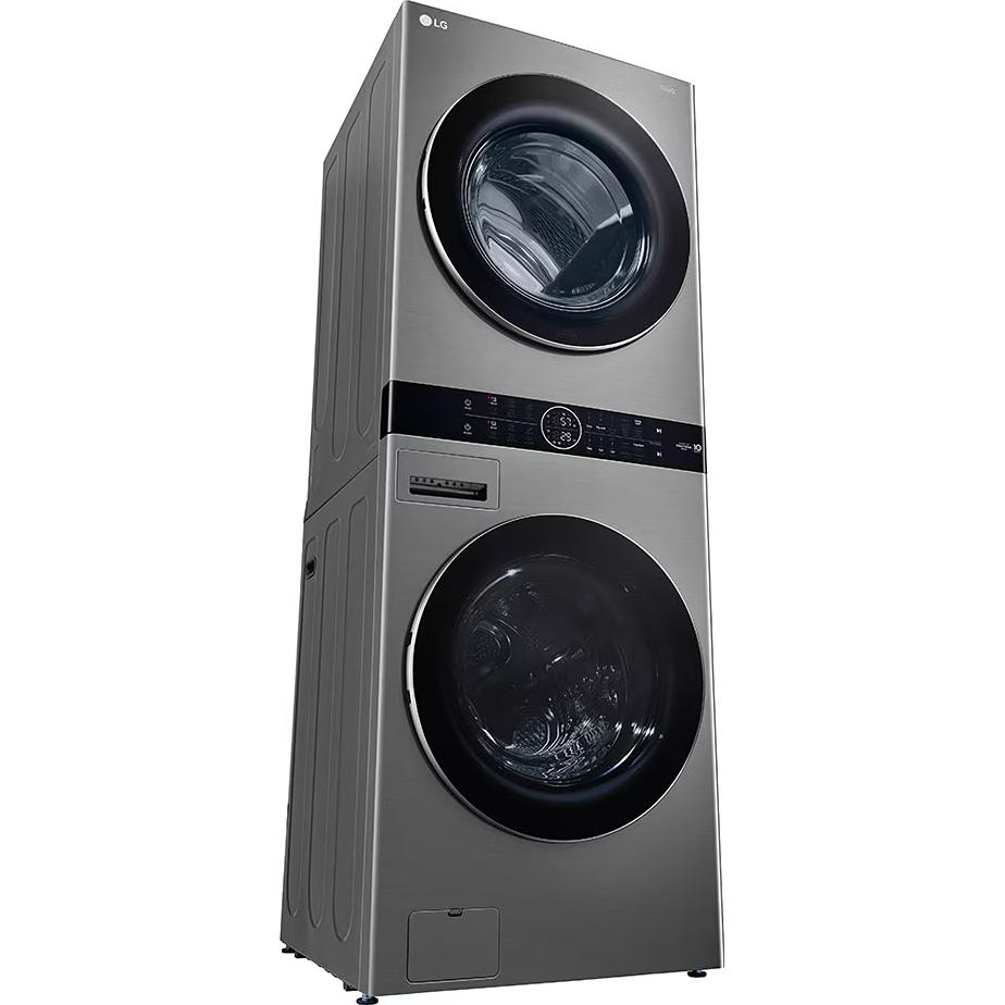LG Stacked Washer/Dryer Electric Laundry Center with TurboWash™ 360 Technology WKEX200HVA IMAGE 3